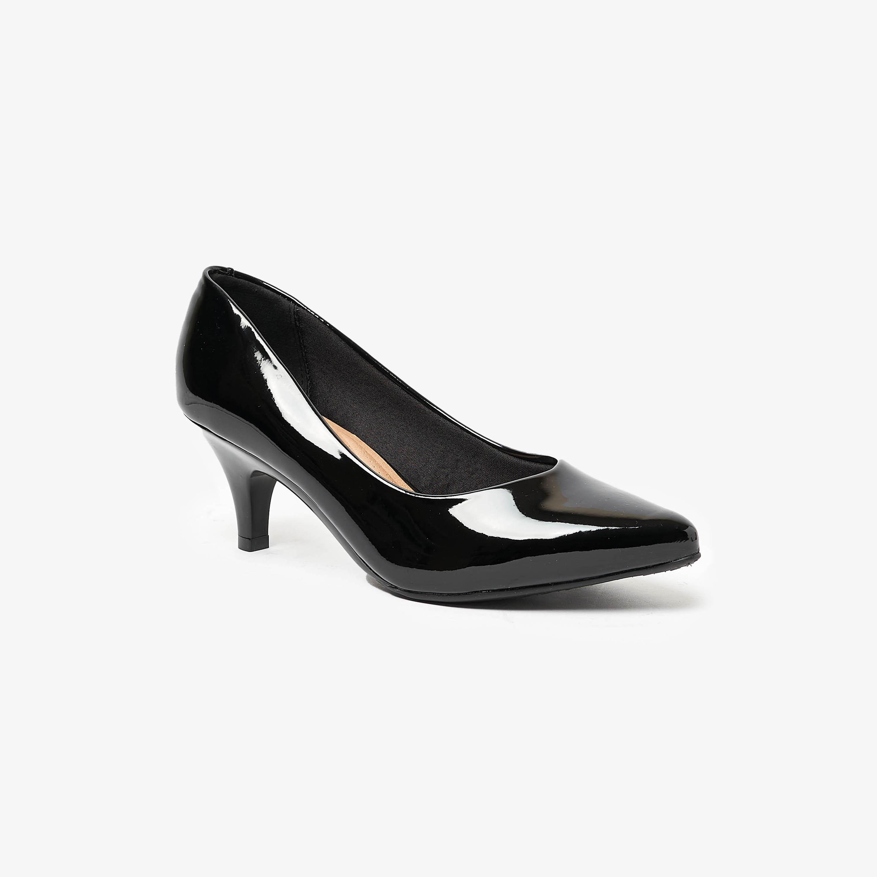 حذاء نسائي من بيرا ريو بكعب صغير ومقدمة مدببة عند الأصابع | 4076-1301-13488-women-shoes-heels-image-1