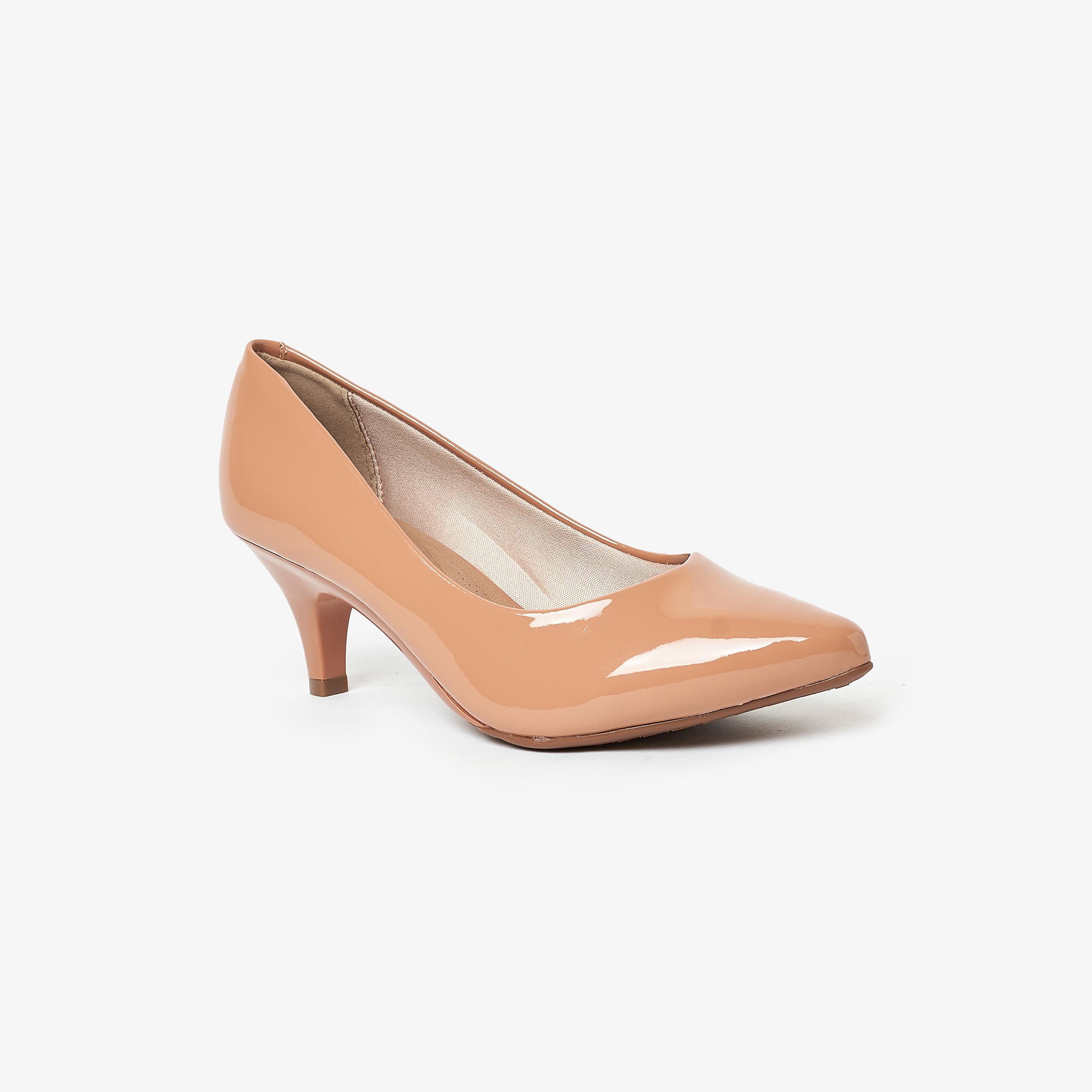 حذاء نسائي من بيرا ريو بكعب صغير ومقدمة مدببة عند الأصابع | 4076-1301-13488-women-shoes-heels-image-1