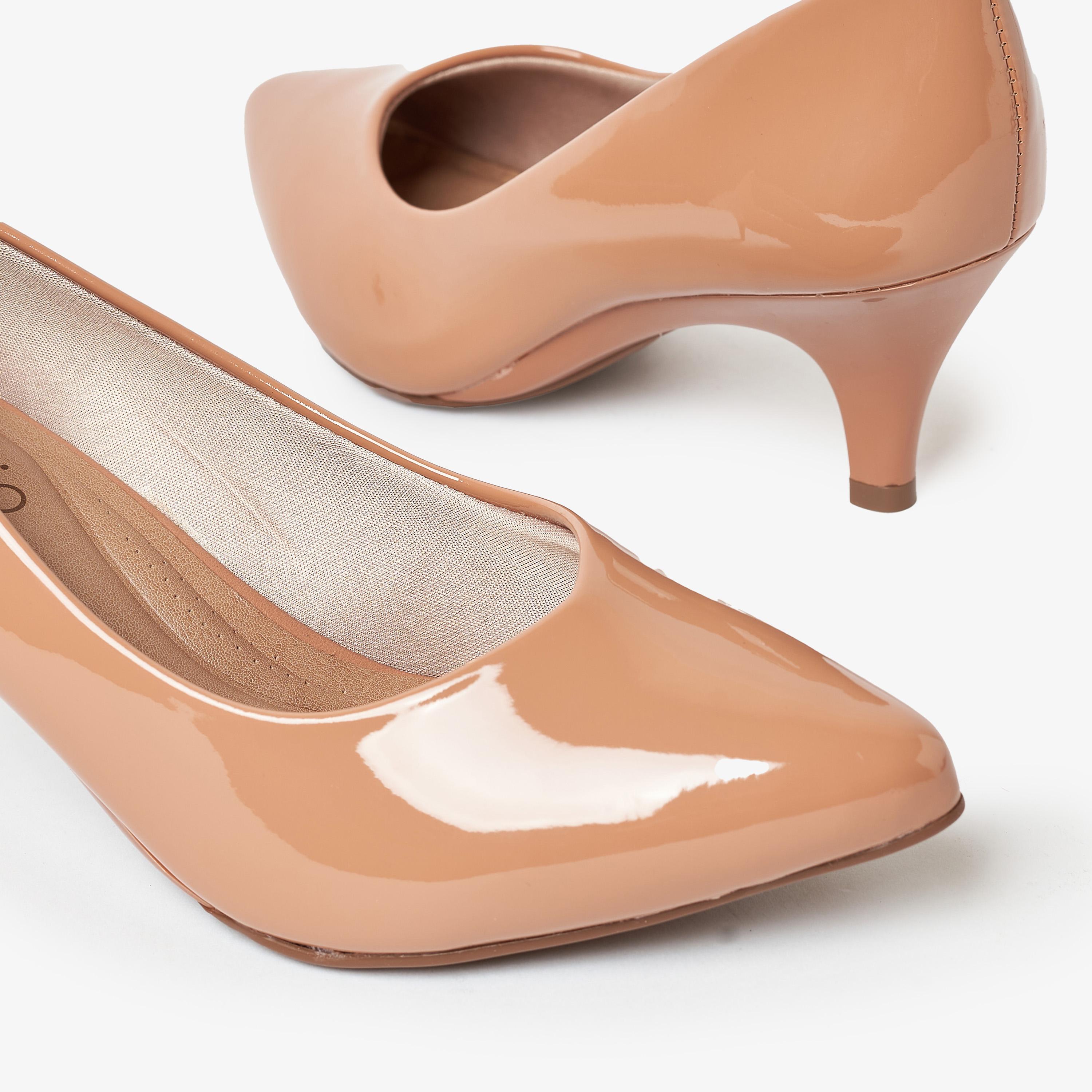 حذاء نسائي من بيرا ريو بكعب صغير ومقدمة مدببة عند الأصابع | 4076-1301-13488-women-shoes-heels-image-5