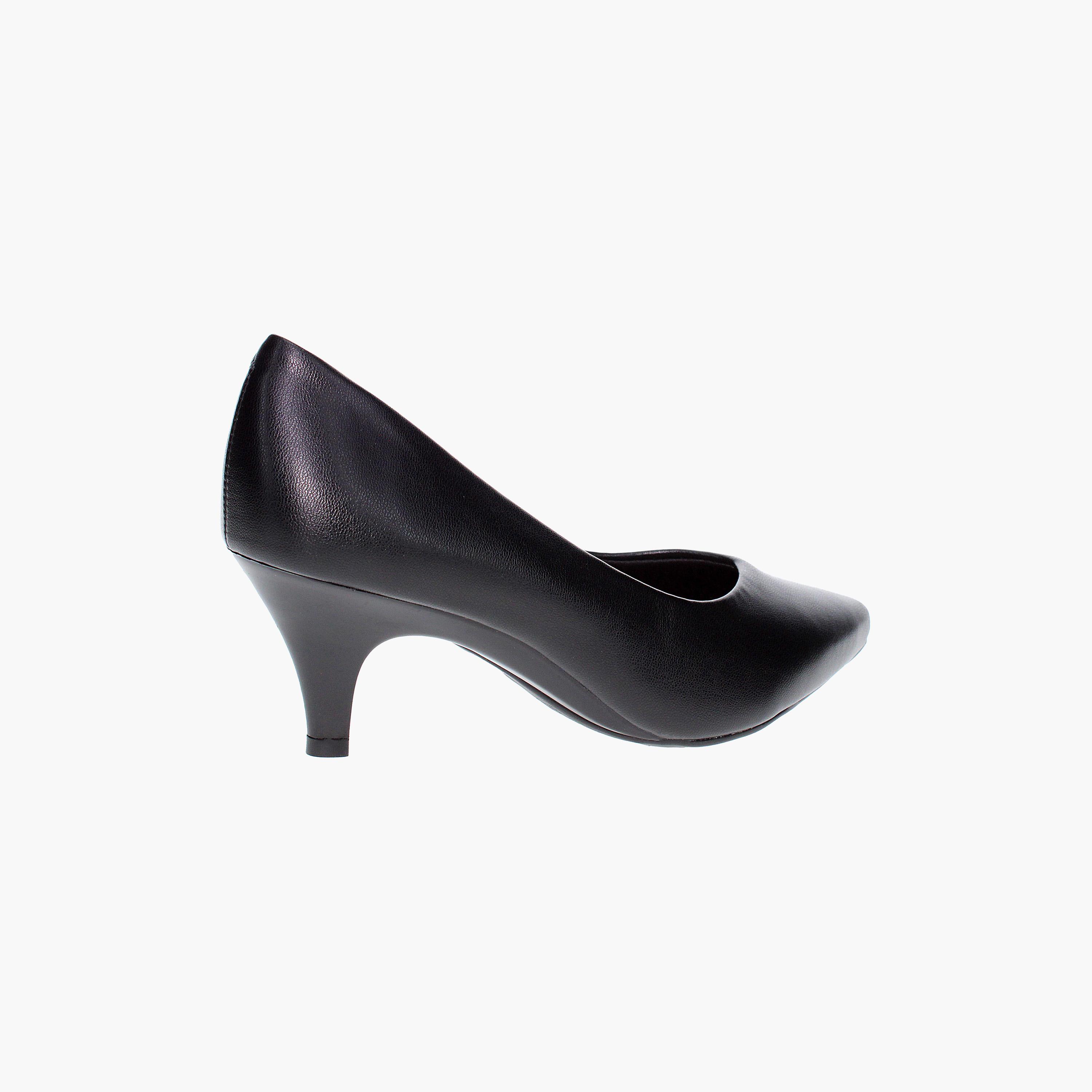 Beira Rio by Geoomnii  Women's Kitten Heel Pointed Toe Pumps | 4076-1301-9569      -women-shoes-heels-image-2