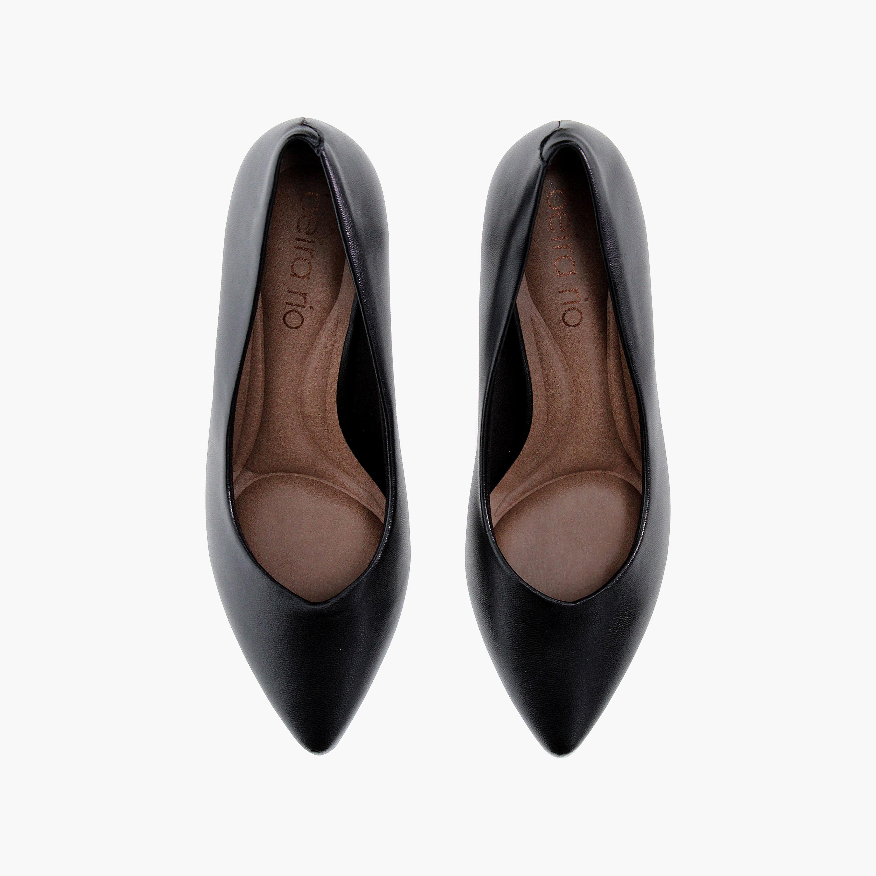Beira Rio by Geoomnii  Women's Kitten Heel Pointed Toe Pumps | 4076-1301-9569      -women-shoes-heels-image-5