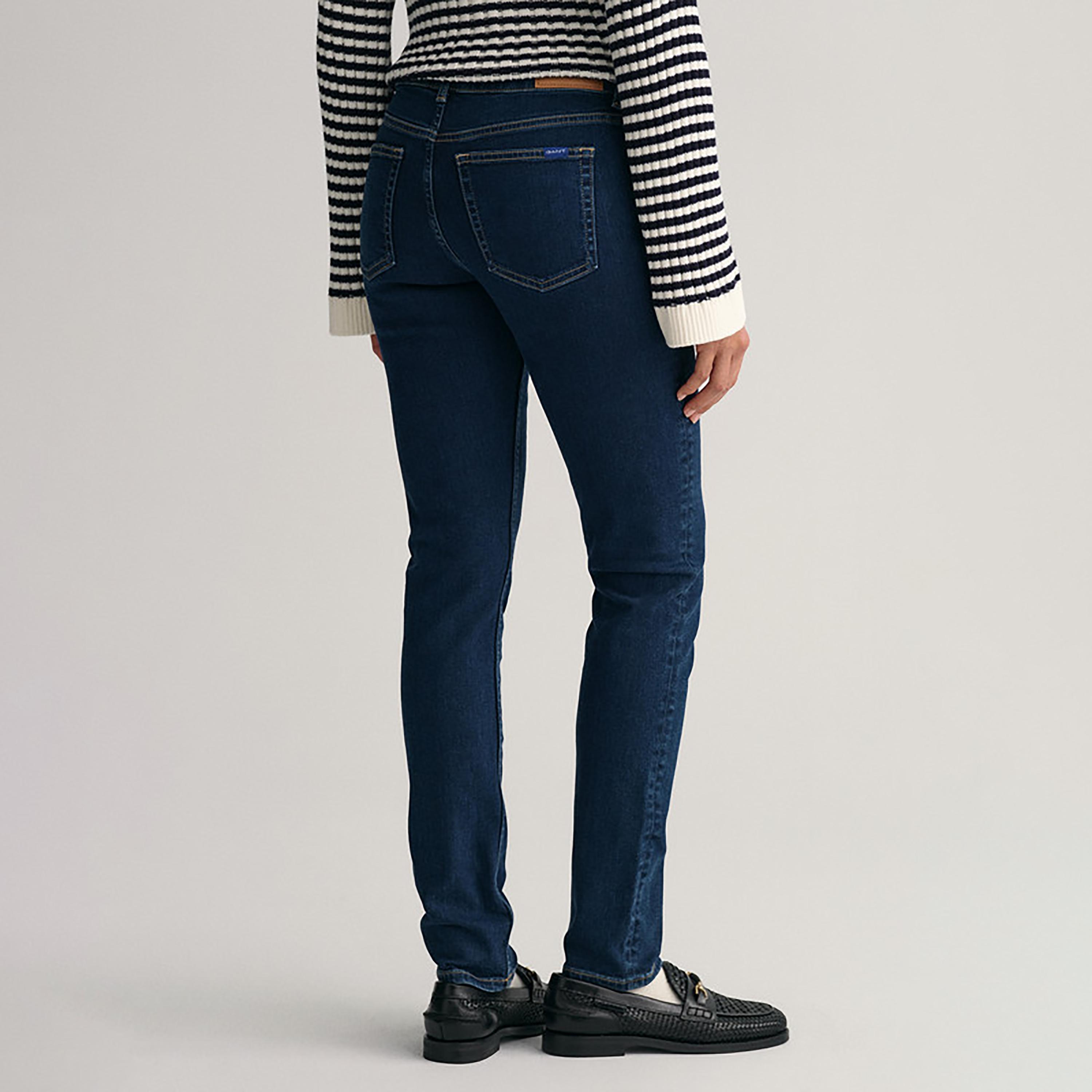 جينز جانت مستقيم صالح متوسط الارتفاع مع 5 جيوب-women-clothing-bottoms-jeans-image-3