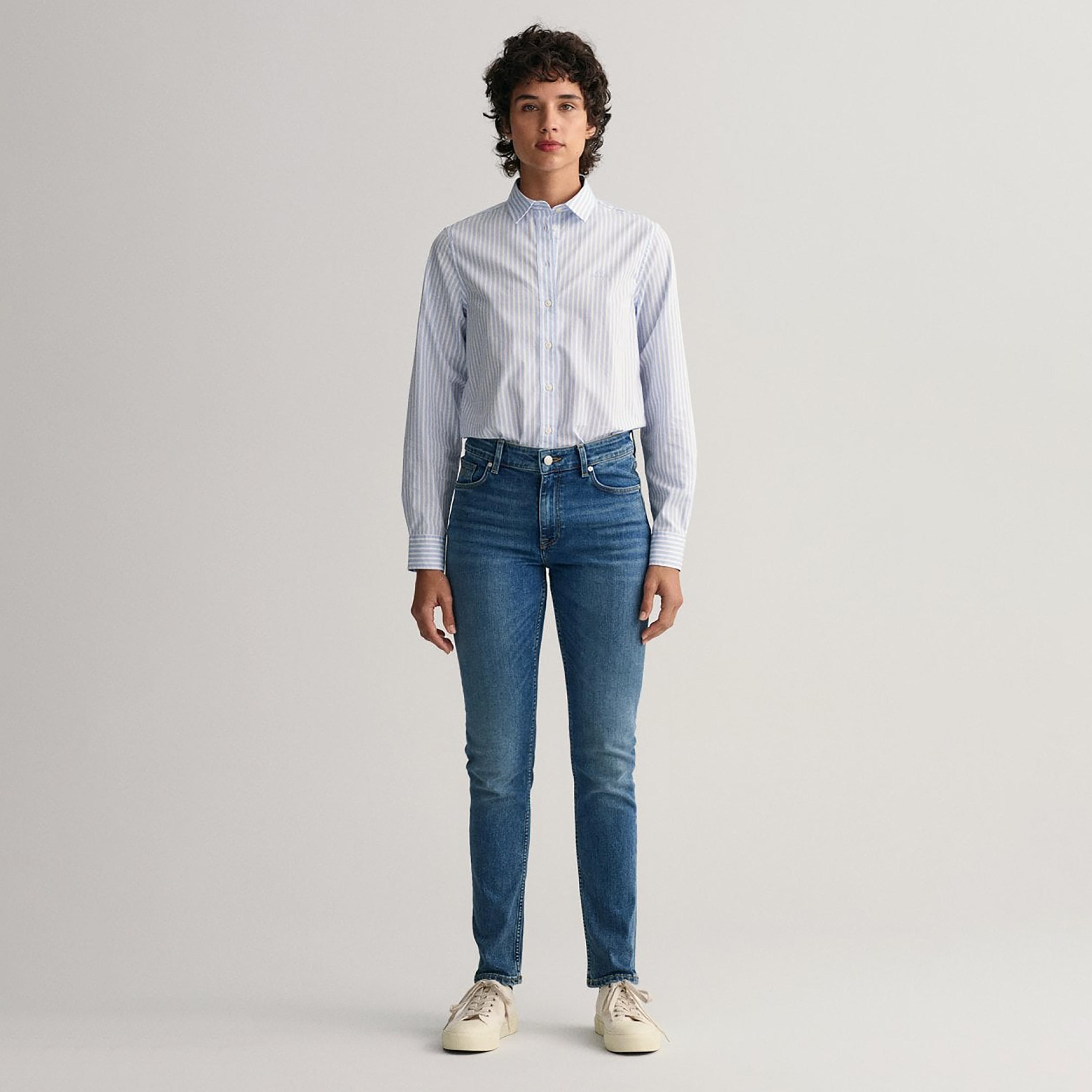 جينز جانت مستقيم صالح متوسط الارتفاع مع 5 جيوب-women-clothing-bottoms-jeans-image-3