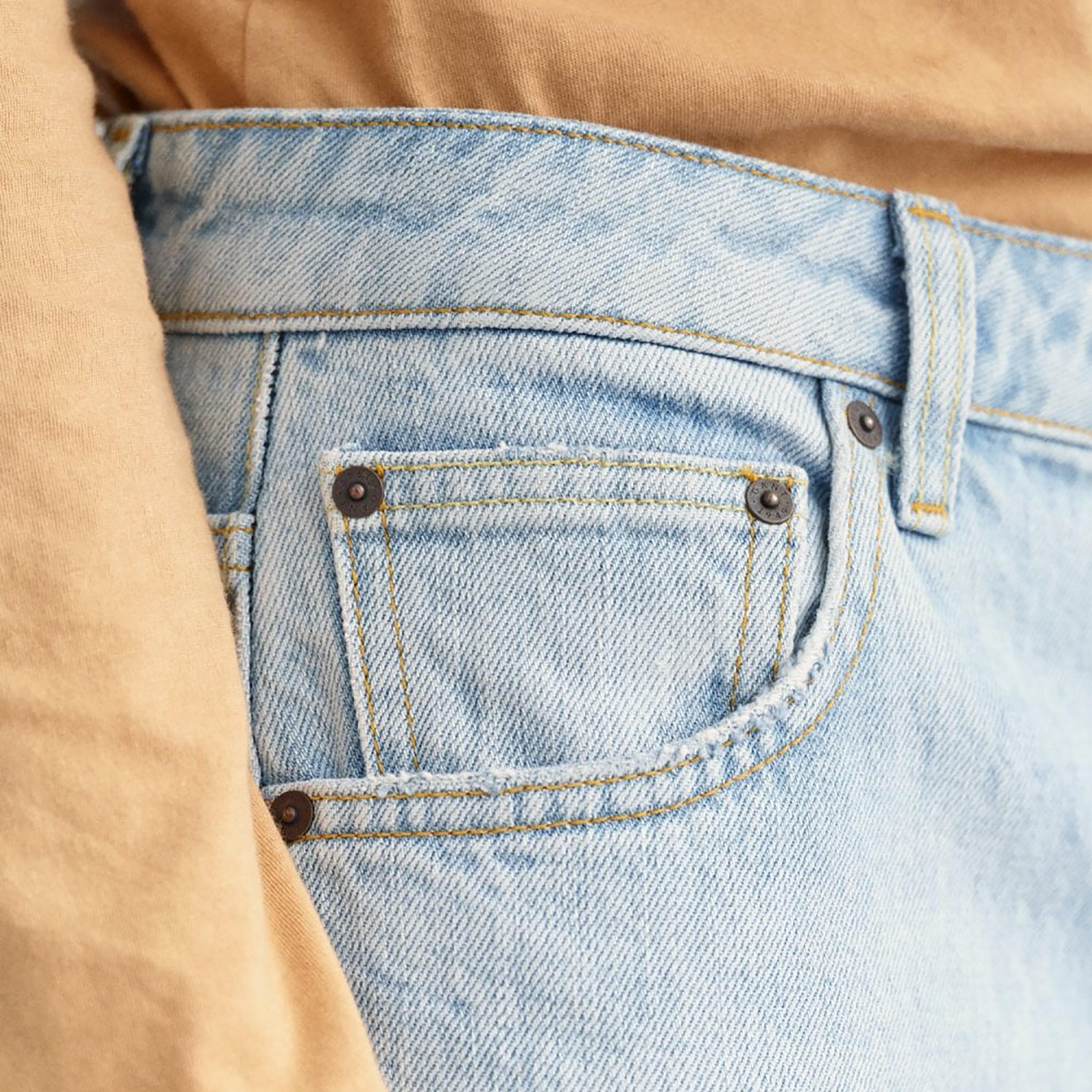 جينز جانت مستقيم صالح متوسط الارتفاع مع 5 جيوب-women-clothing-bottoms-jeans-image-3