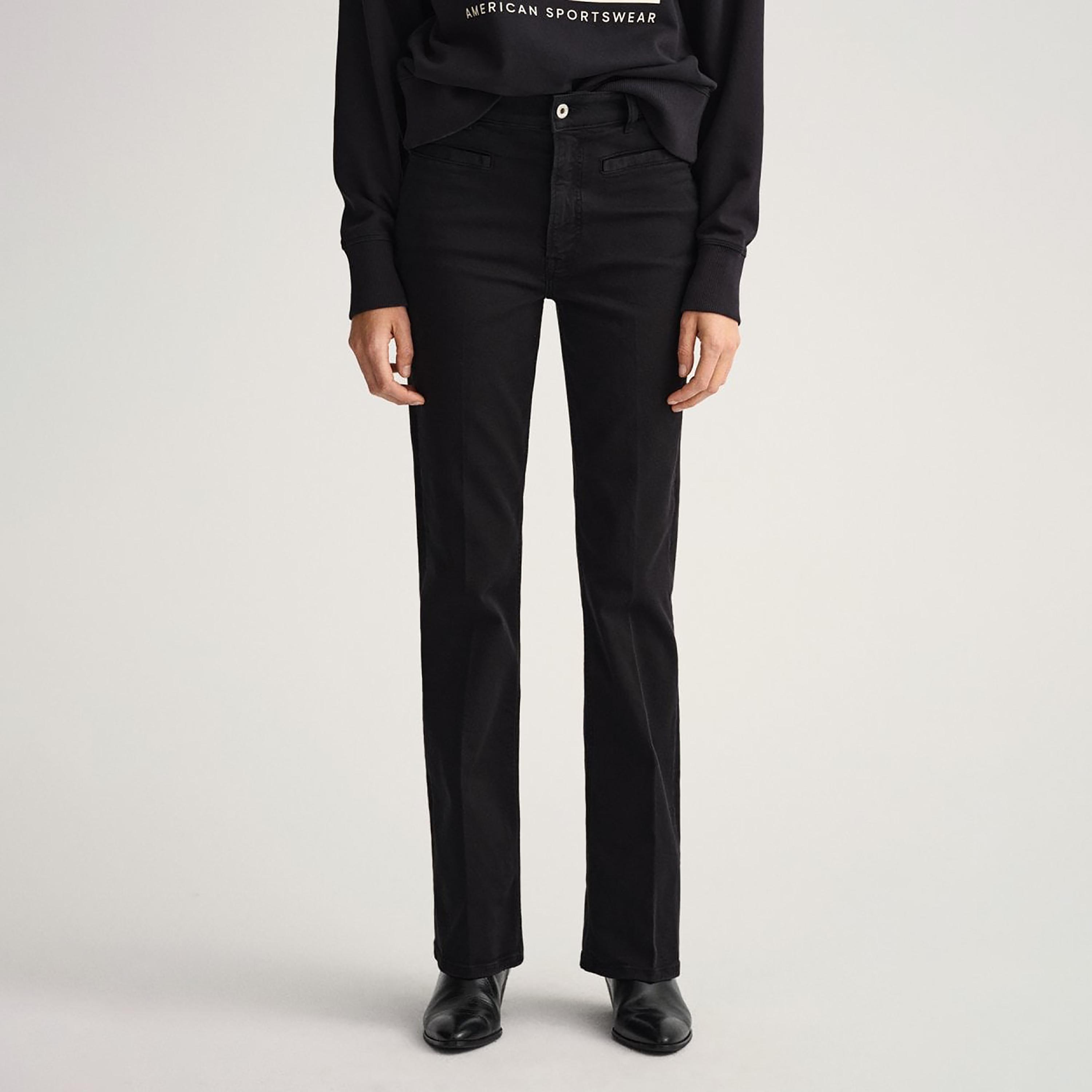 Gant Straight Fit Mid-Rise Jeans with 5 Pockets-women-clothing-bottoms-jeans-image-1