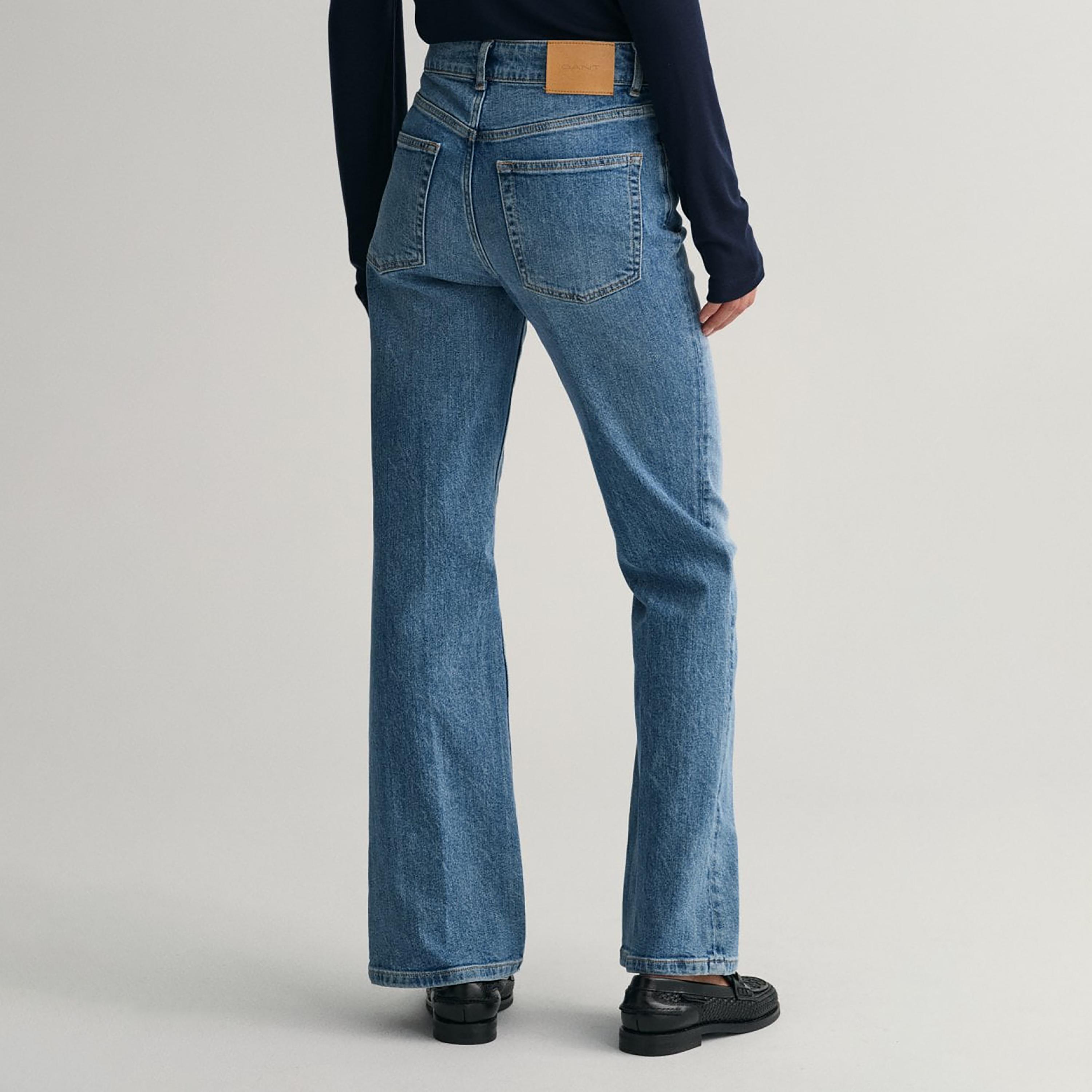 جينز جانت مستقيم صالح متوسط الارتفاع مع 5 جيوب-women-clothing-bottoms-jeans-image-3