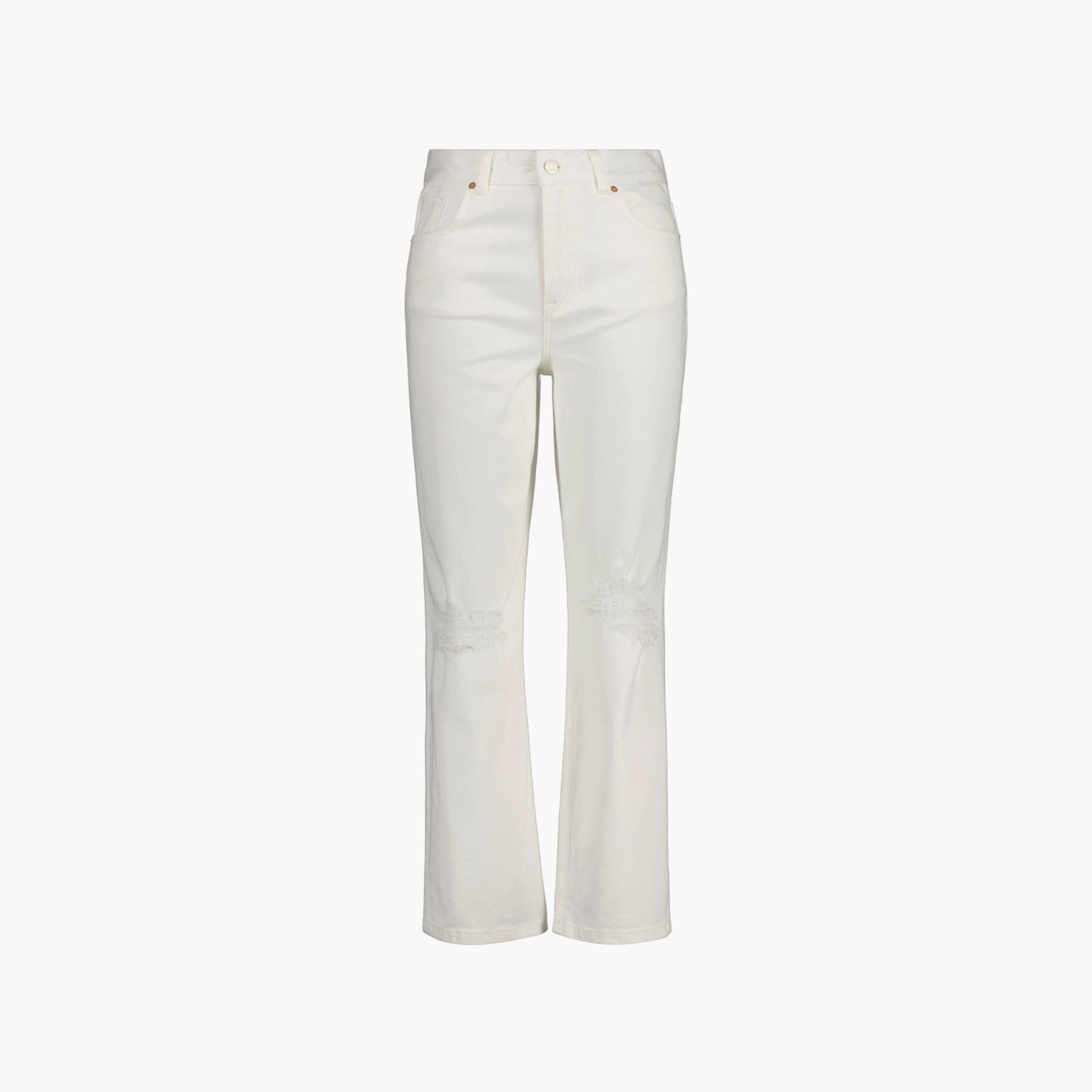 جينز جانت مستقيم صالح متوسط الارتفاع مع 5 جيوب-women-clothing-bottoms-jeans-image-1