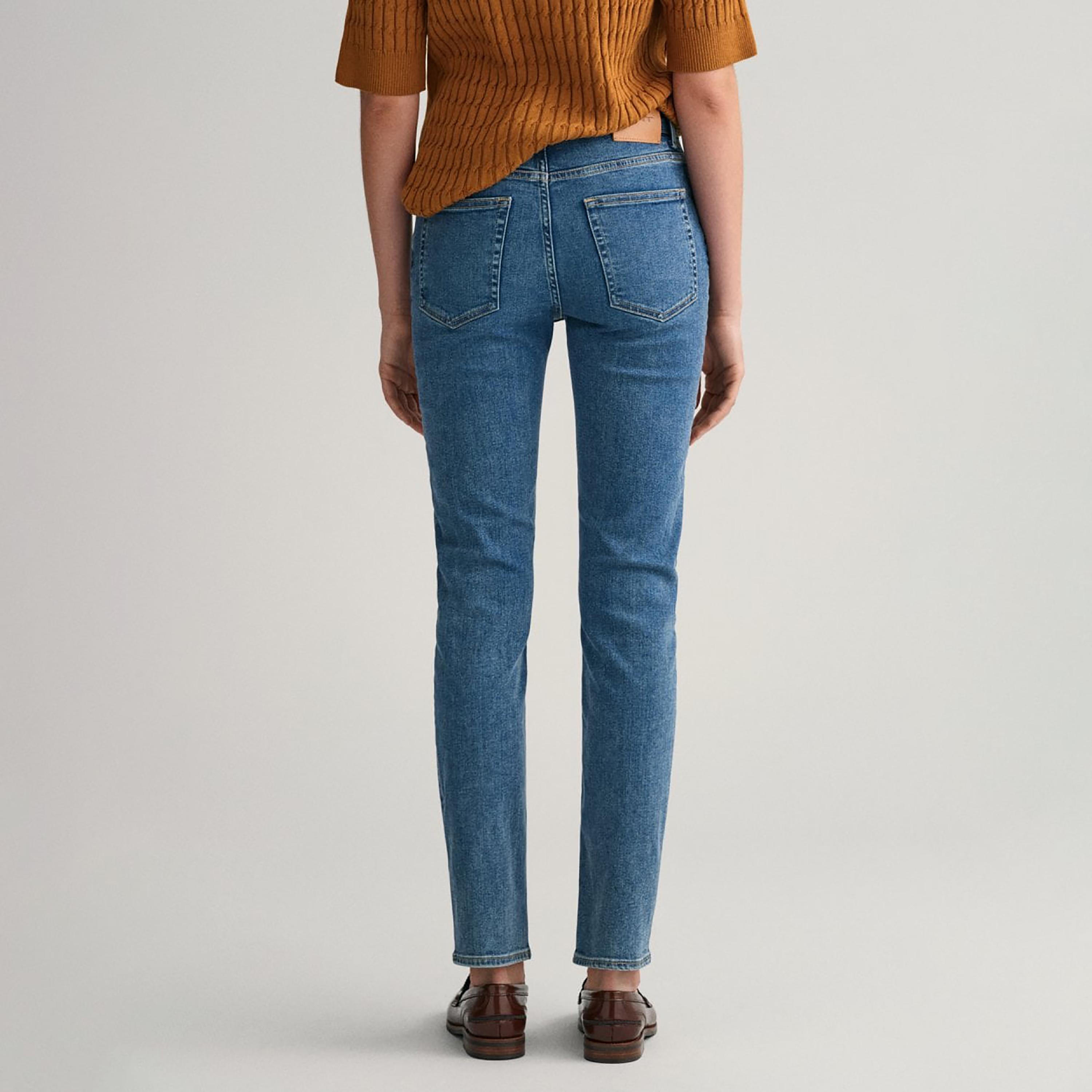 Gant Skinny Fit Mid-Rise Jeans with 5 Pockets-women-clothing-bottoms-jeans-image-3