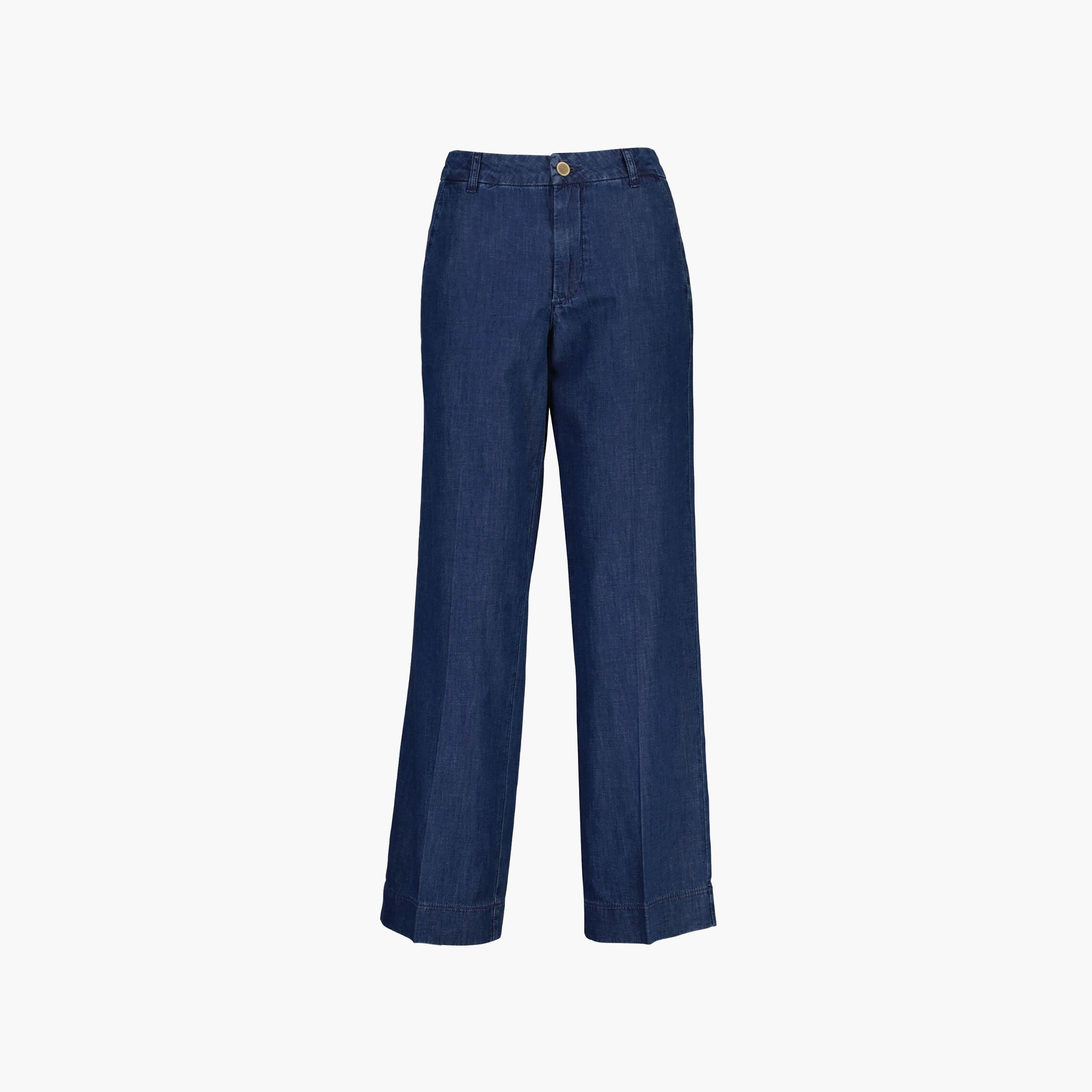 Gant Relaxed Fit Washed Mid-Rise Women's Jeans-women-clothing-bottoms-jeans-image-5