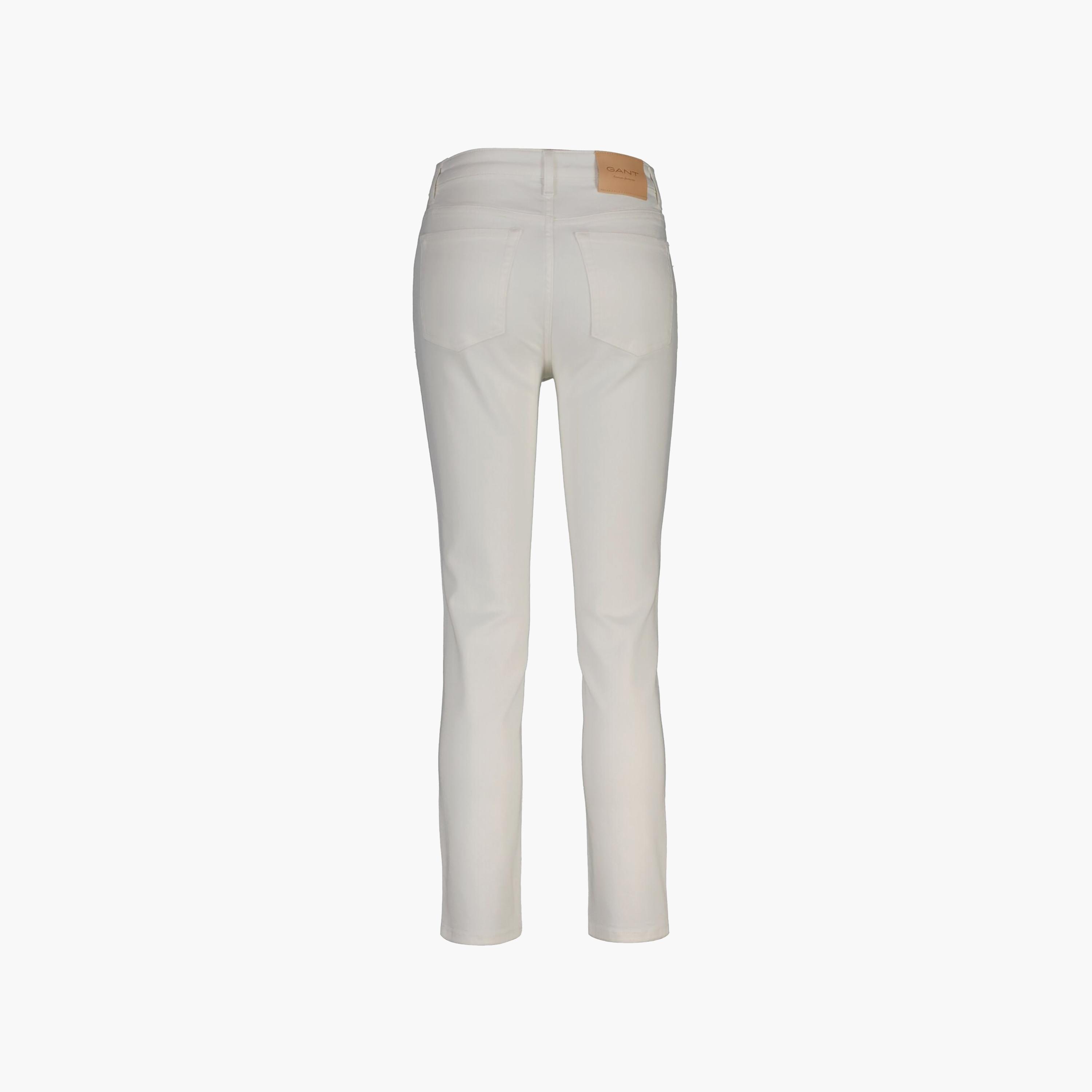 Gant Slim Fit Plain Mid-Rise Women's Jeans-women-clothing-bottoms-jeans-image-6