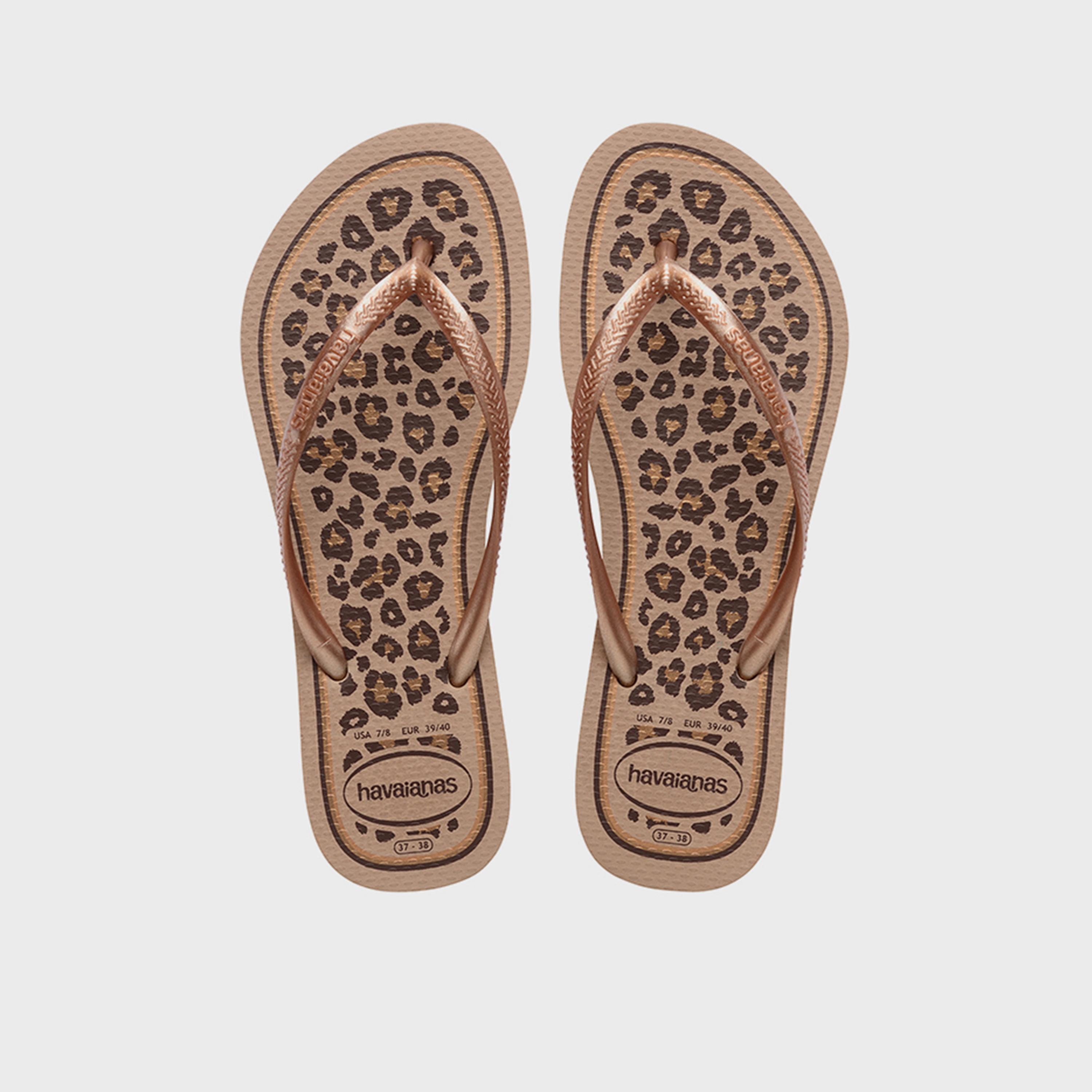 Havaianas Women's Slip-On Flat Slim Animals Thong Slippers | 4103352-5282-women-shoes-flipflopsandslides-image-1