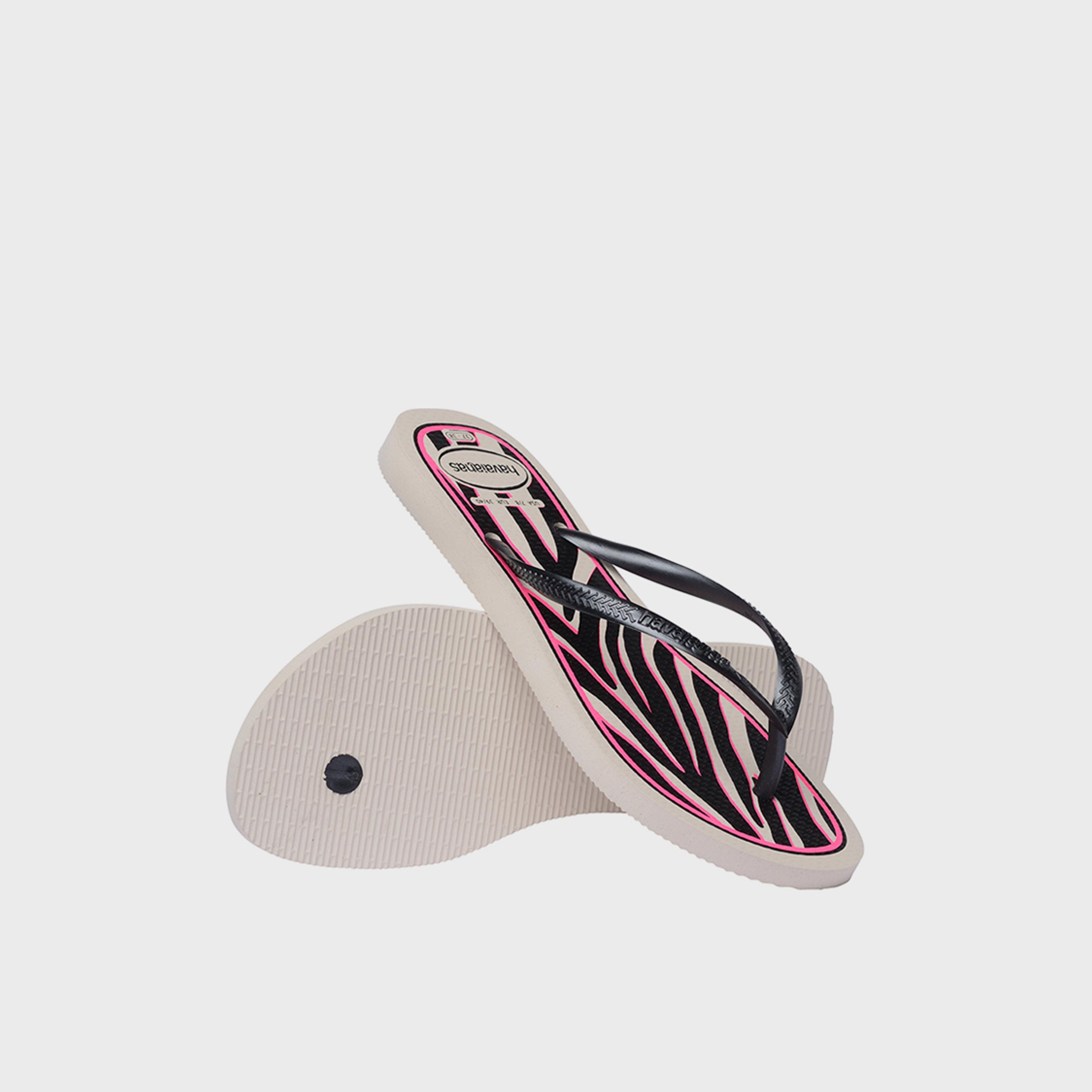 Havaianas Women's Slip-On Flat Slim Animals Thong Slippers | 4103352-7018-women-shoes-flipflopsandslides-image-4