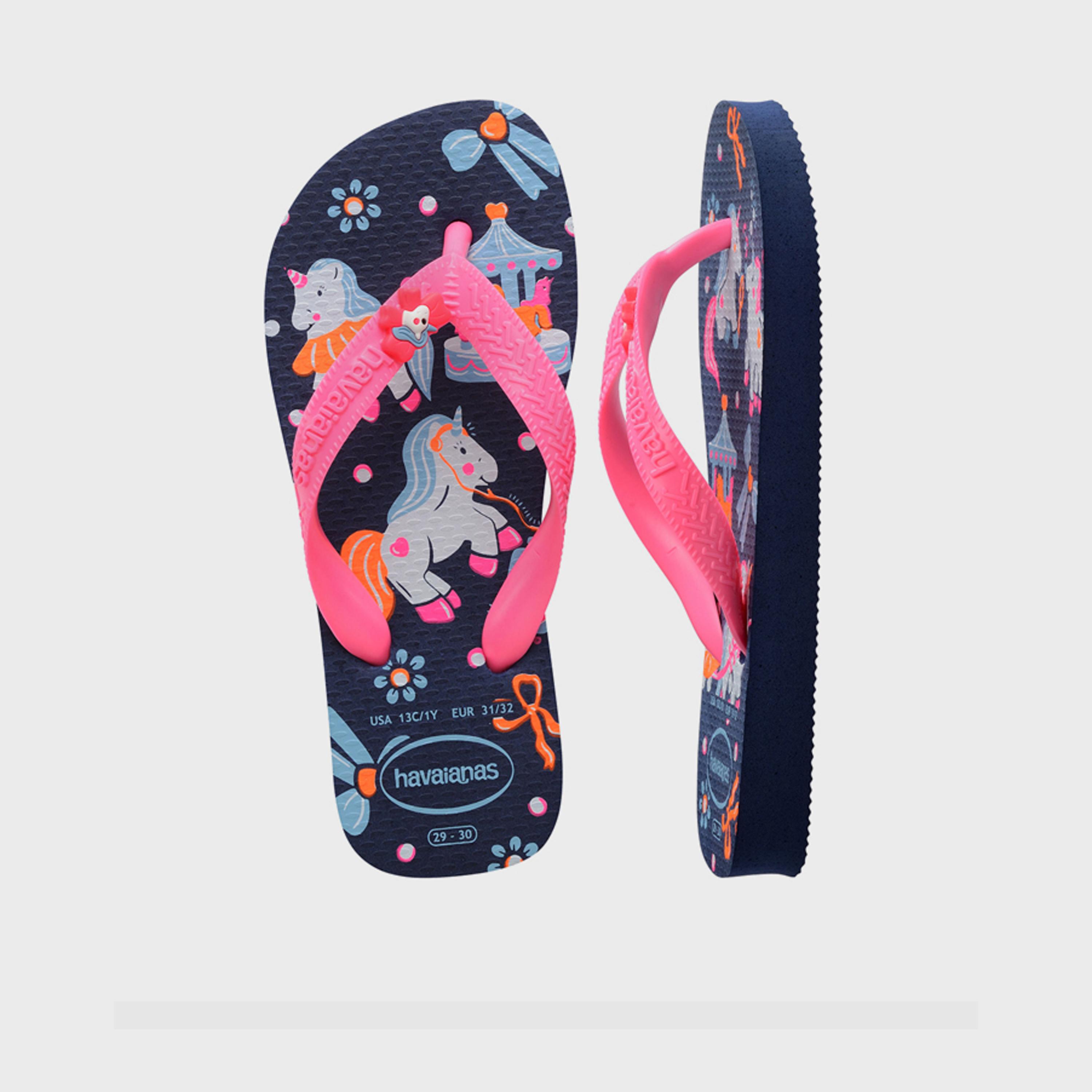 هافاياناس - شبشب بناتي سهل الارتداء خيالي | 4103405.5557-girls-shoes-flipflopsandslides-image-1