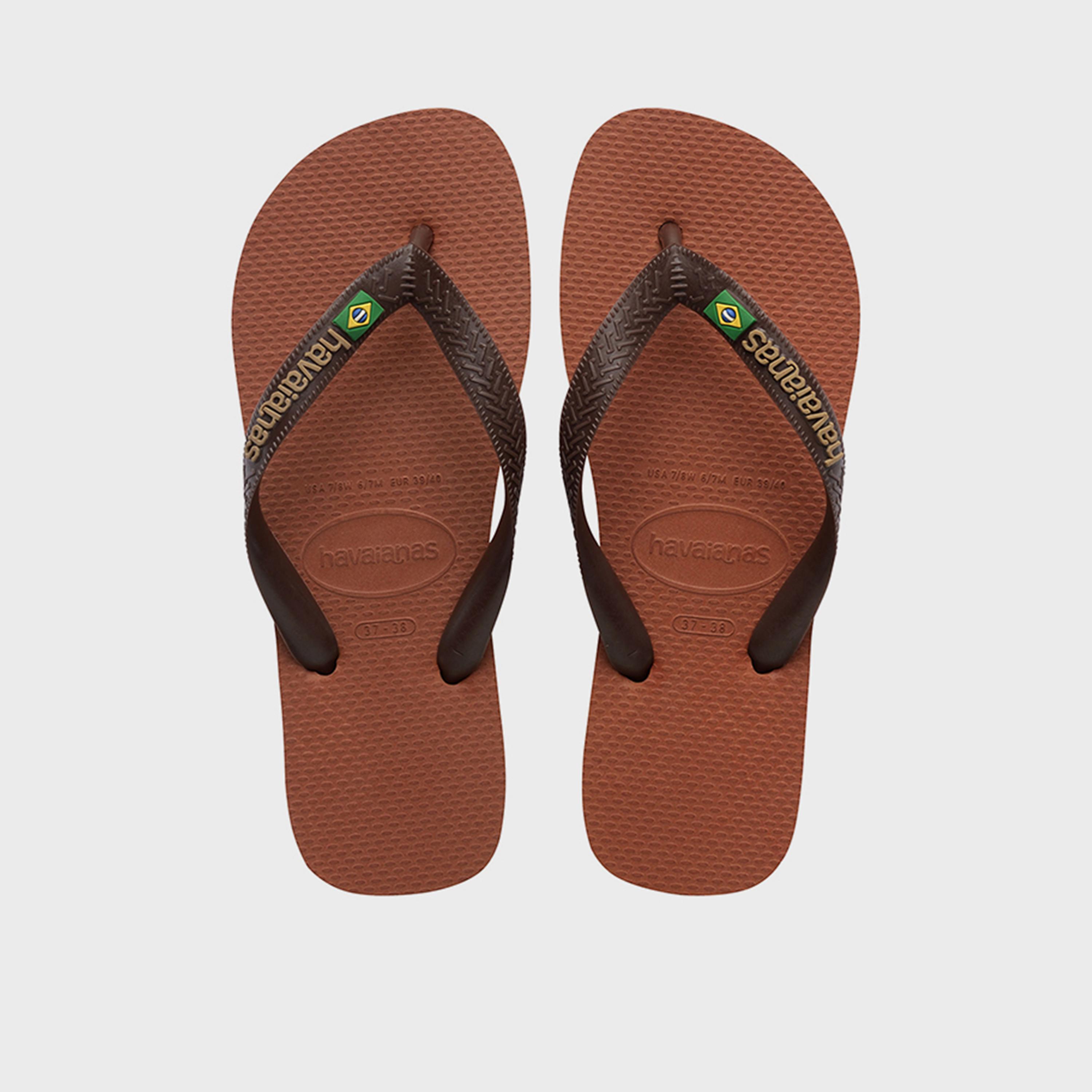 Havaianas Unisex Slip-On Brasil Logo Thong Slippers | 4110850-2815-men-shoes-flipflopsandslides-image-1