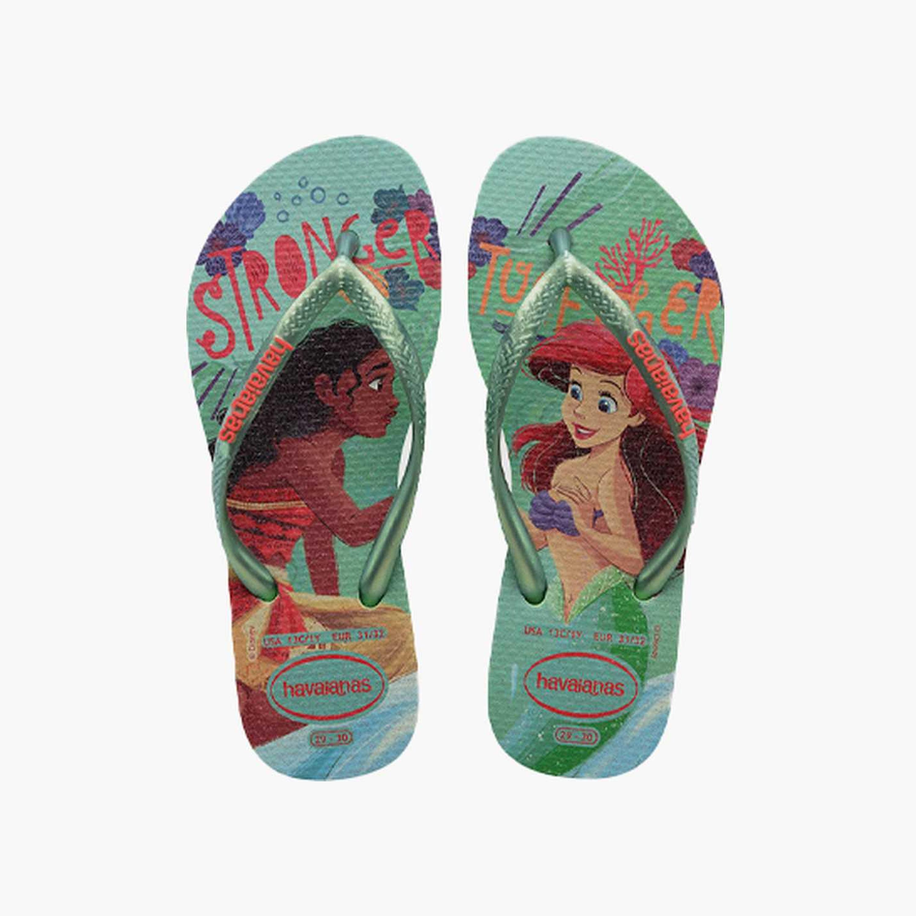 Havaianas Kids Slip-On Slim Princess Thong Slippers | 4123328.1822-girls-shoes-flipflopsandslides-image-1