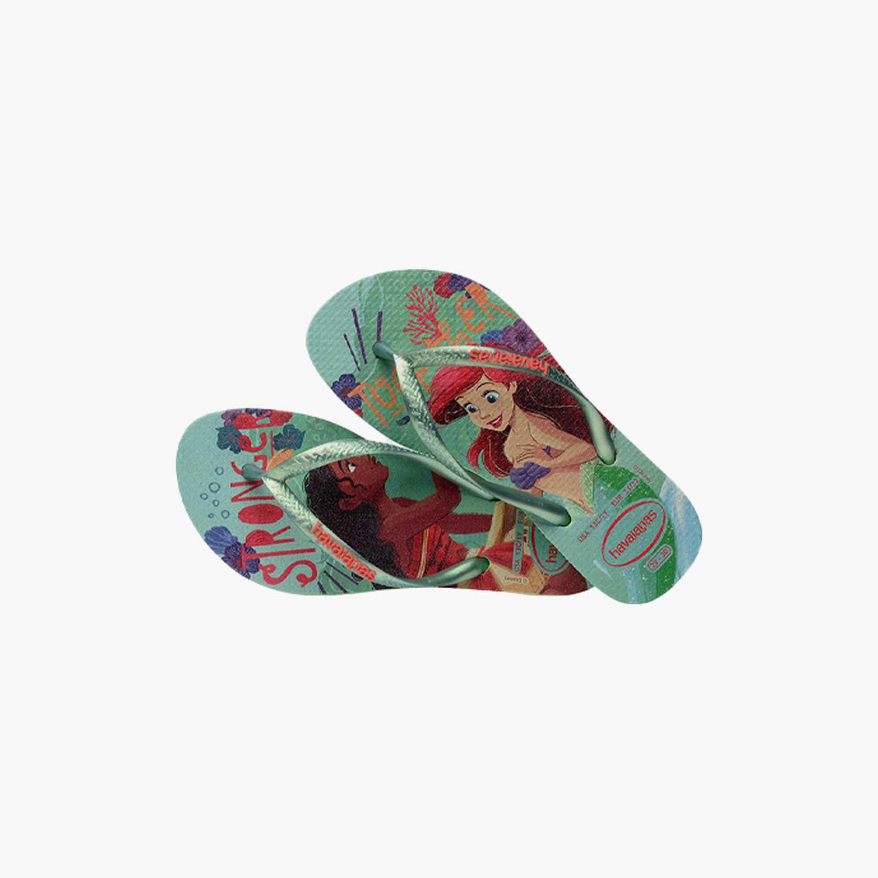 Havaianas Kids Slip-On Slim Princess Thong Slippers | 4123328.1822-girls-shoes-flipflopsandslides-image-2