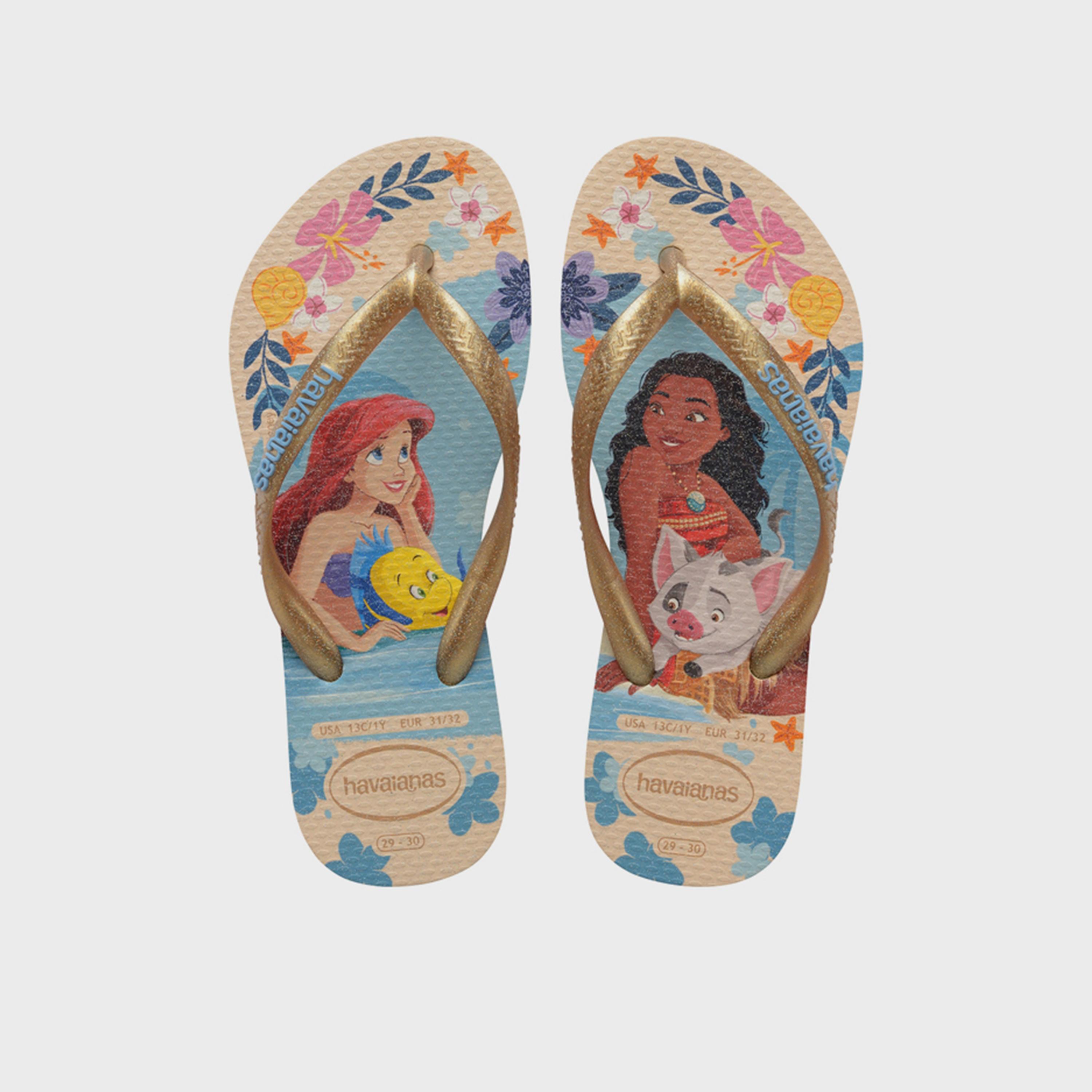 Havaianas Kids Slip-On  Slim Princess Thong Slippers | 4123328-8811-boys-shoes-flipflopsandslides-image-1