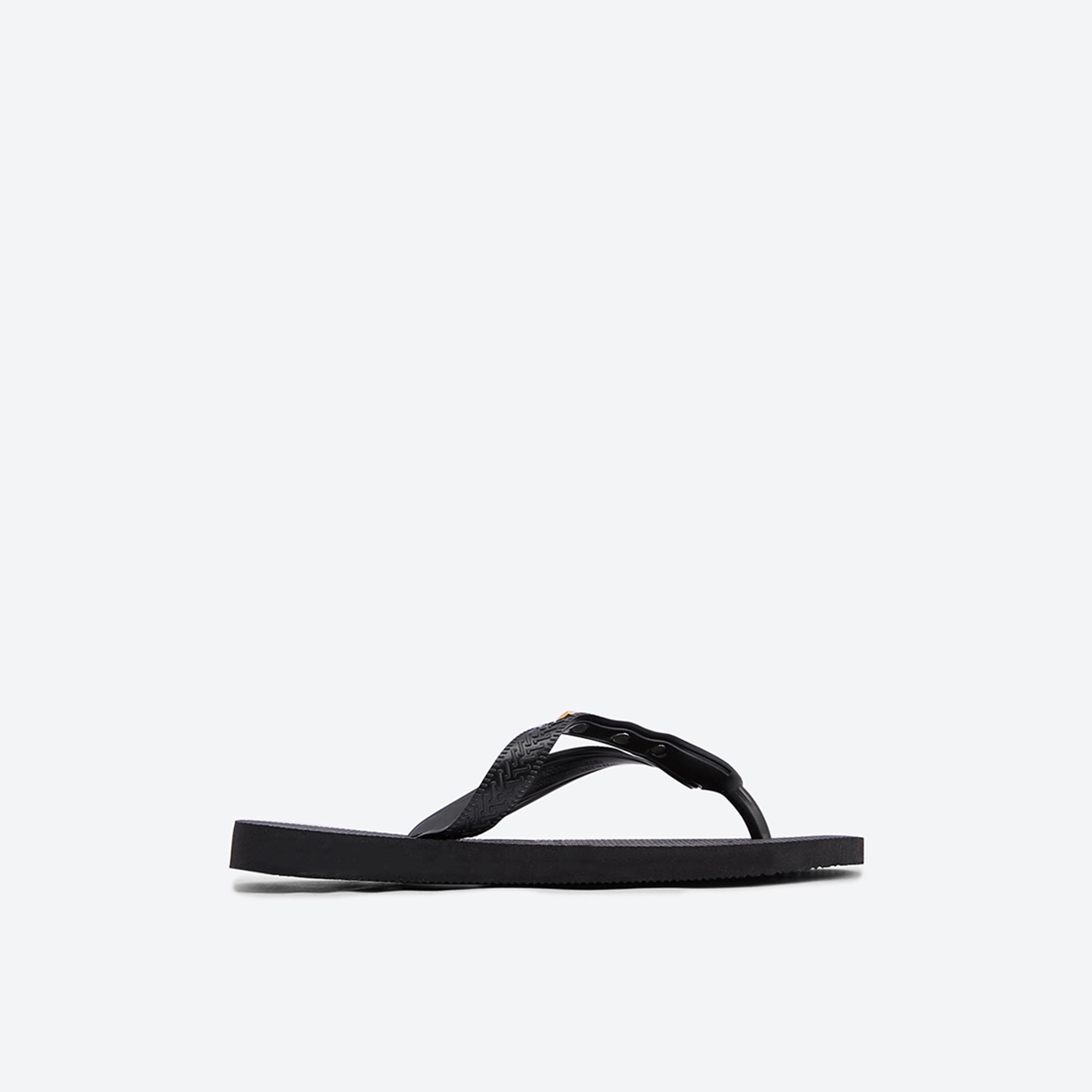 Havaianas Women's Slip-On Flat Top Logo Metallic Thong Slippers | 4127244-1069-women-shoes-flipflopsandslides-image-3