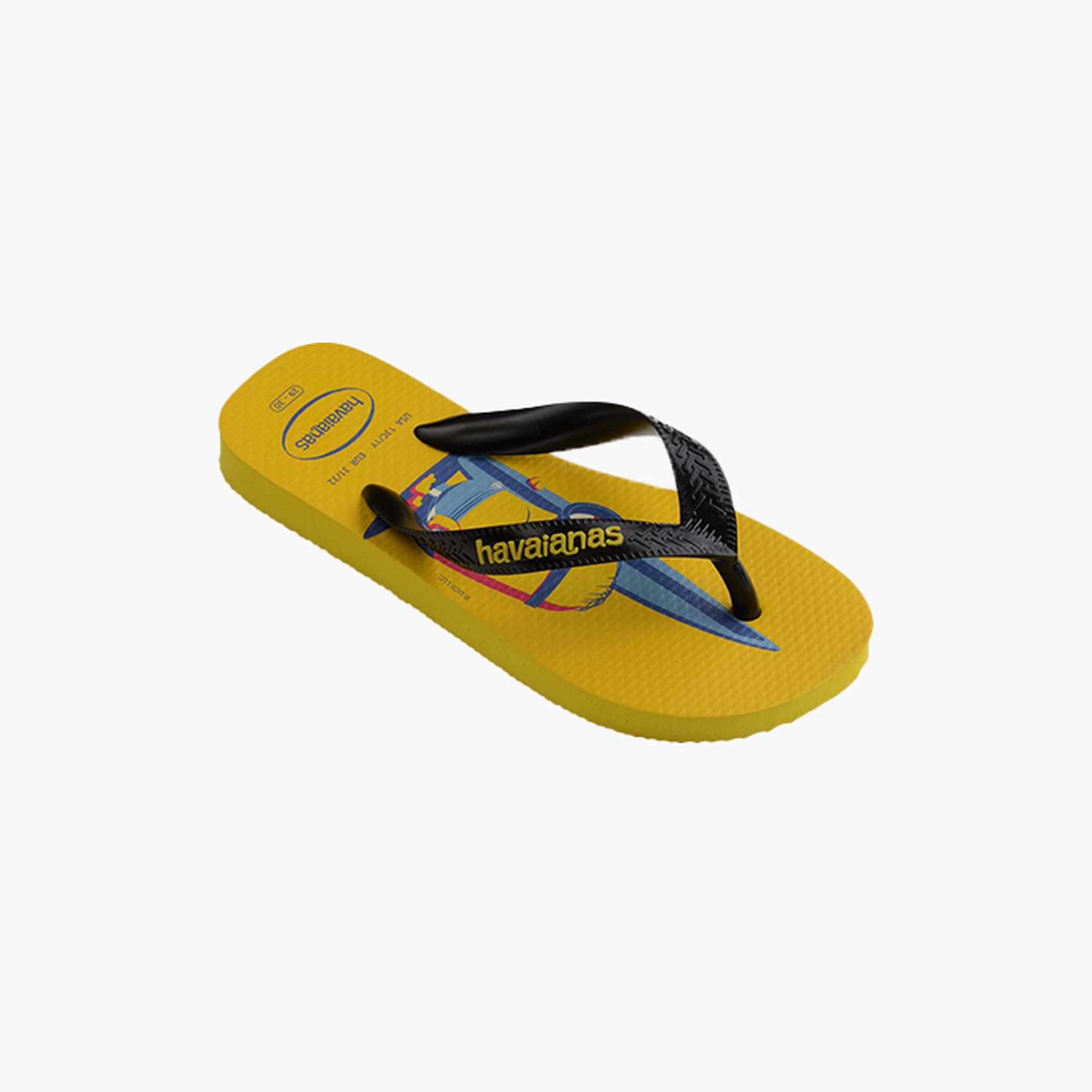 Havaianas Kids Slip-On Minions Thong Slippers | 4133167.1048-boys-shoes-flipflopsandslides-image-4