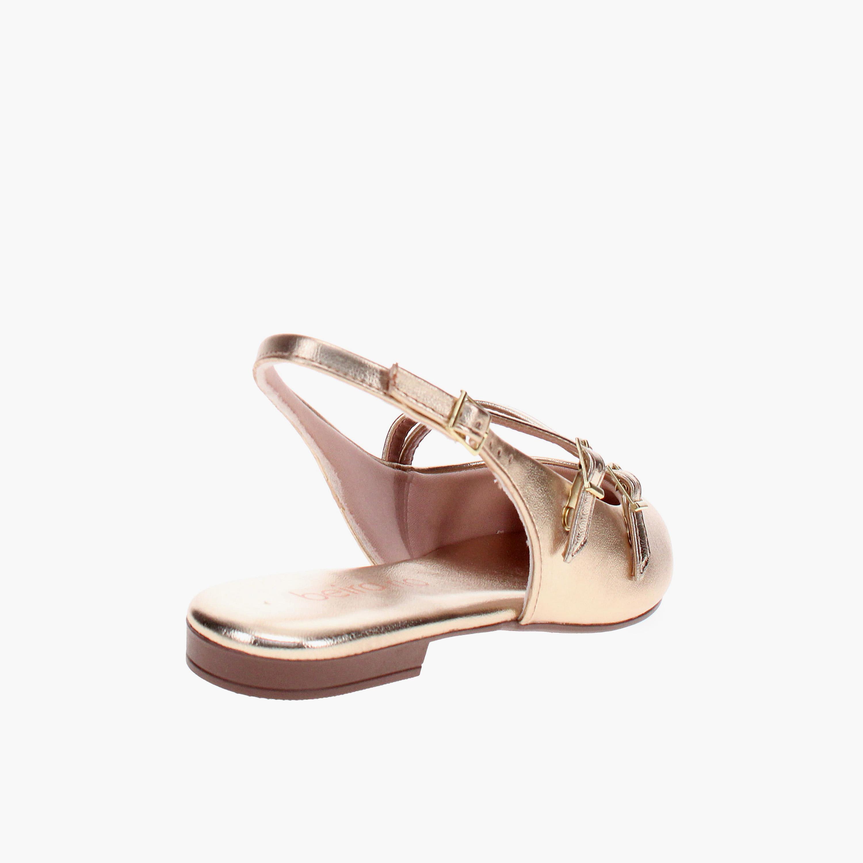 بييرا ريو - حذاء باليرينا نسائي مقدمة مدببة و حزام ومشبك | 4134-1012-14710-66-women-shoes-ballerinas-image-4