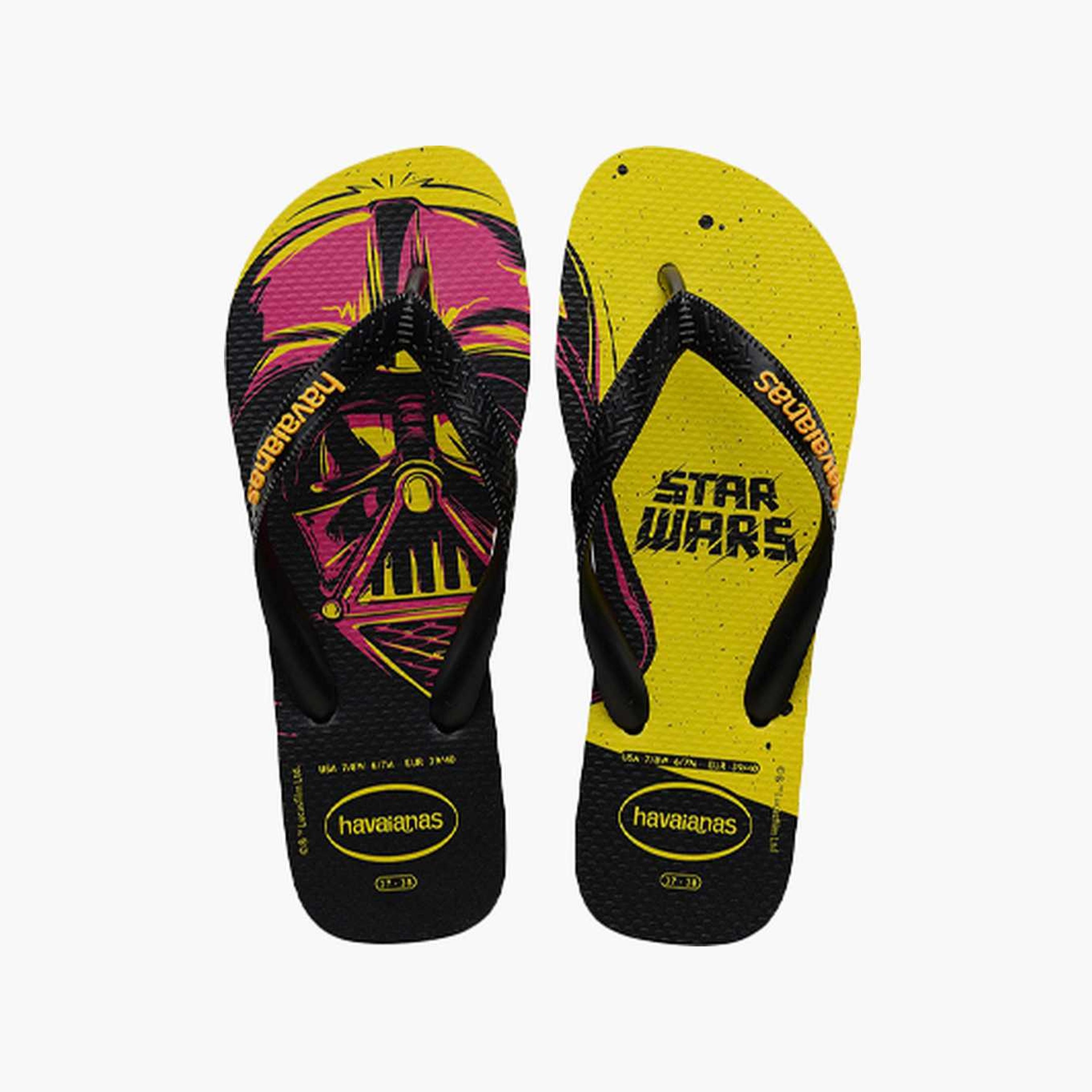 Havaianas Kids Slip-On Star Wars Thong Slippers | 4135185.2127-boys-shoes-flipflopsandslides-image-1