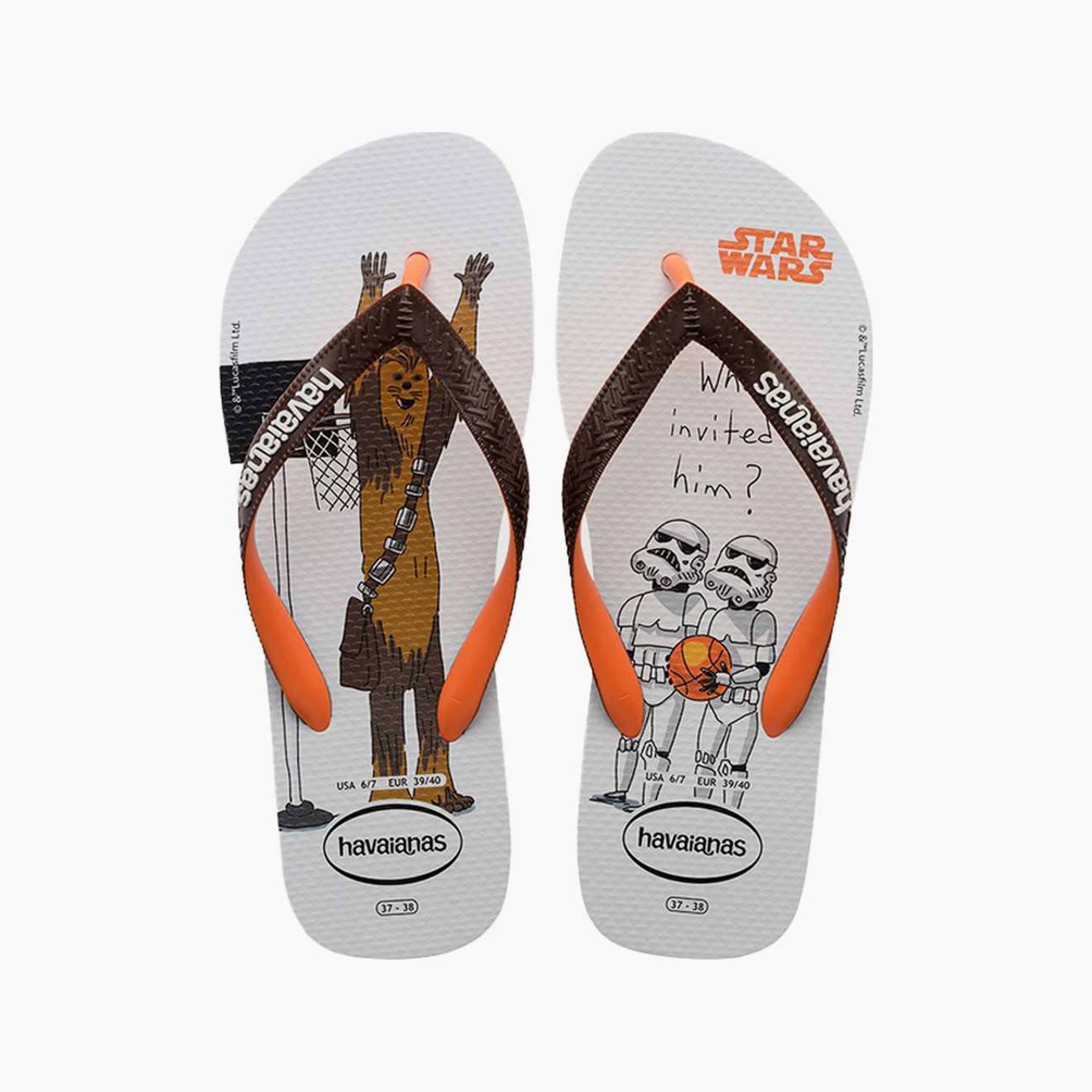 Havaianas Kids Slip-On Star Wars Thong Slippers | 4135185.5735-boys-shoes-flipflopsandslides-image-1