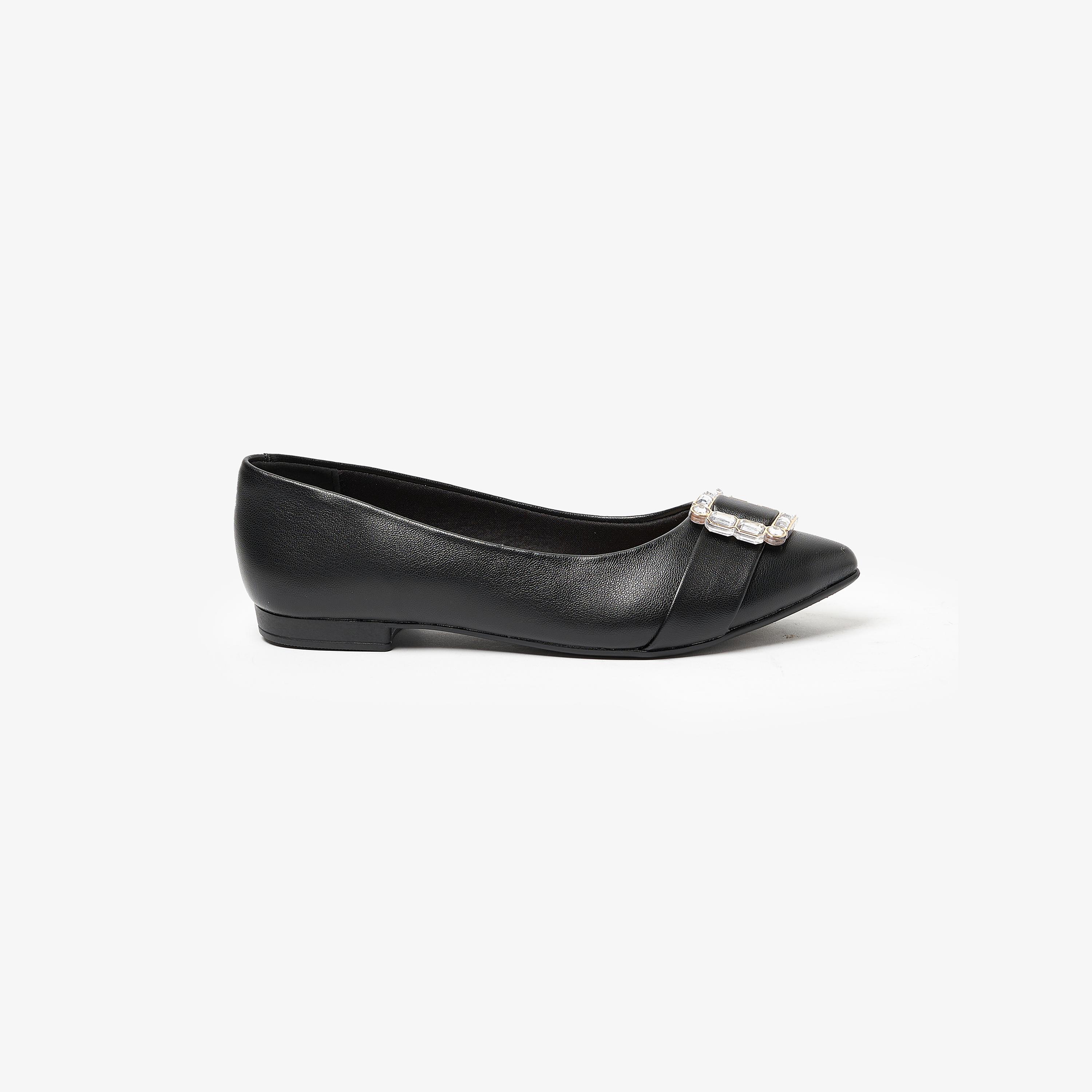 Beira Rio by Geoomnii  Women's Pointed Toe Ballerinas | 4136-293-9569        -women-shoes-ballerinas-image-2