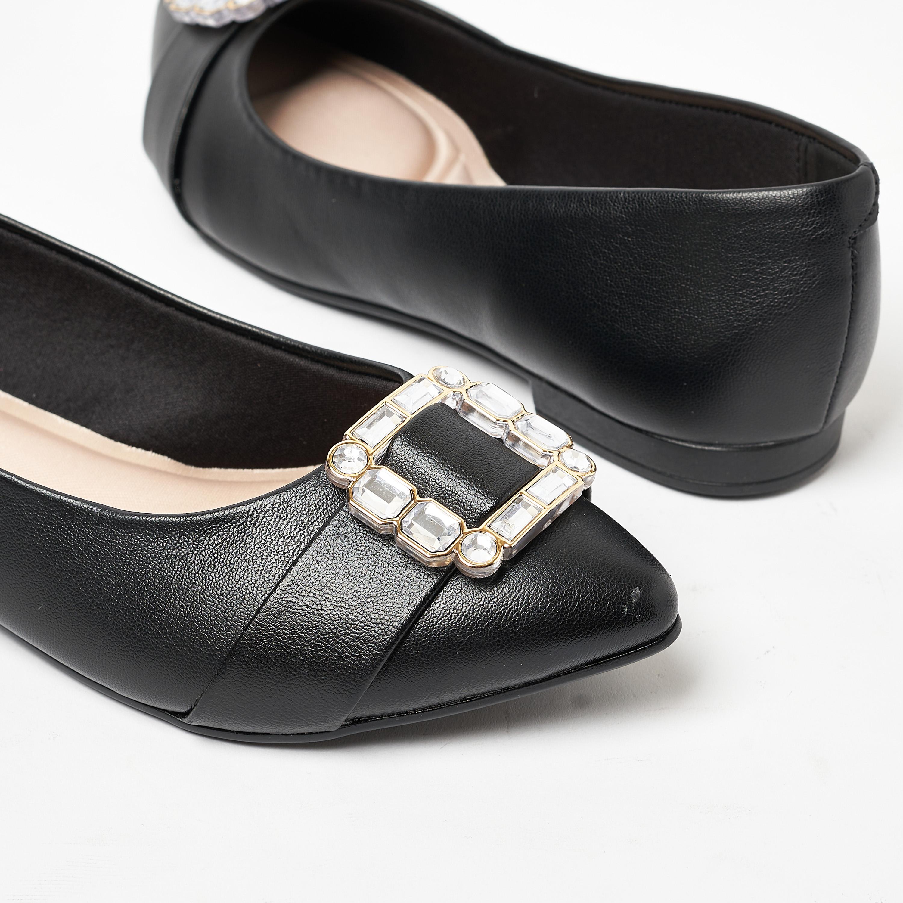 Beira Rio by Geoomnii  Women's Pointed Toe Ballerinas | 4136-293-9569        -women-shoes-ballerinas-image-5