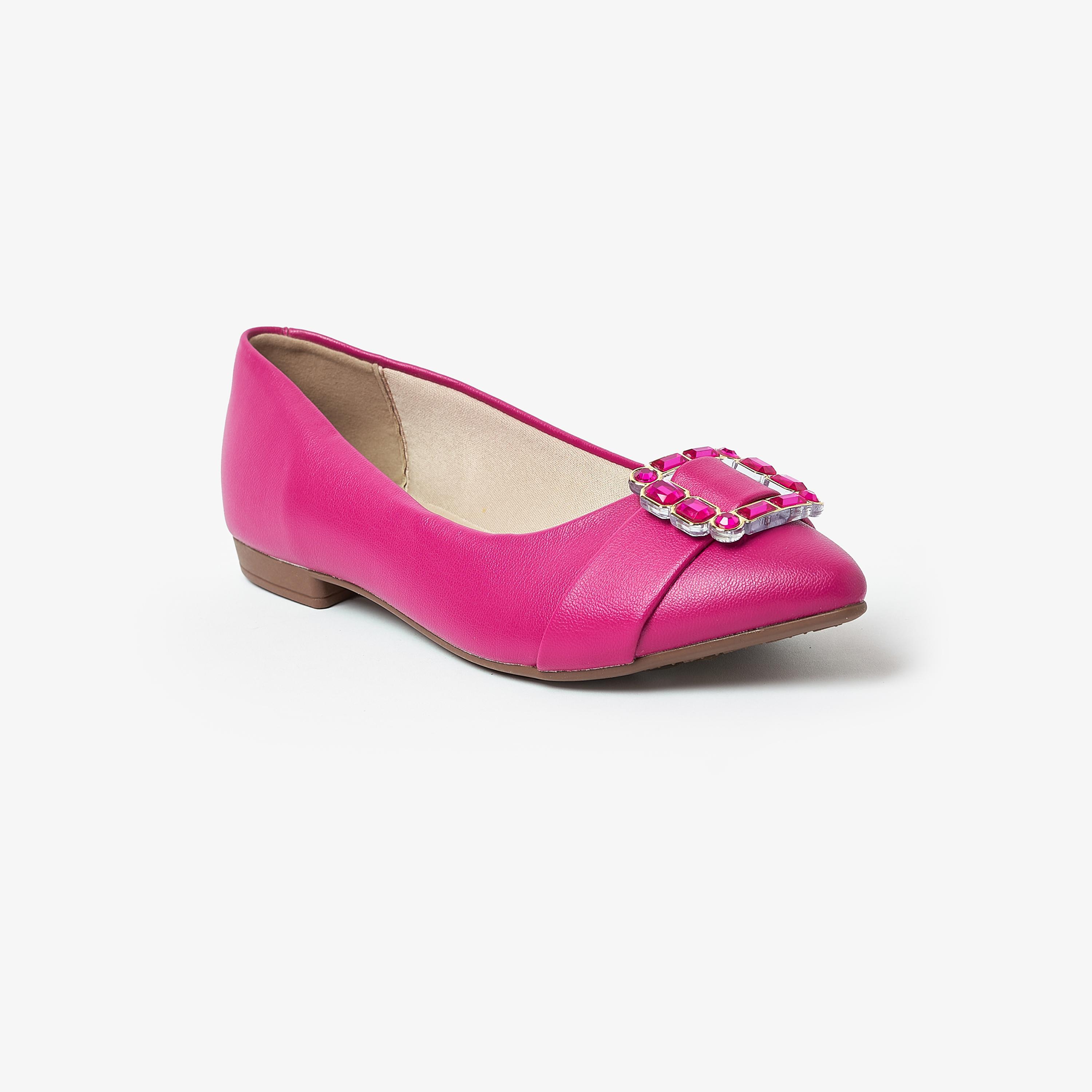 Beira Rio by Geoomnii  Women's Pointed Toe Ballerinas | 4136-293-9569        -women-shoes-ballerinas-image-1