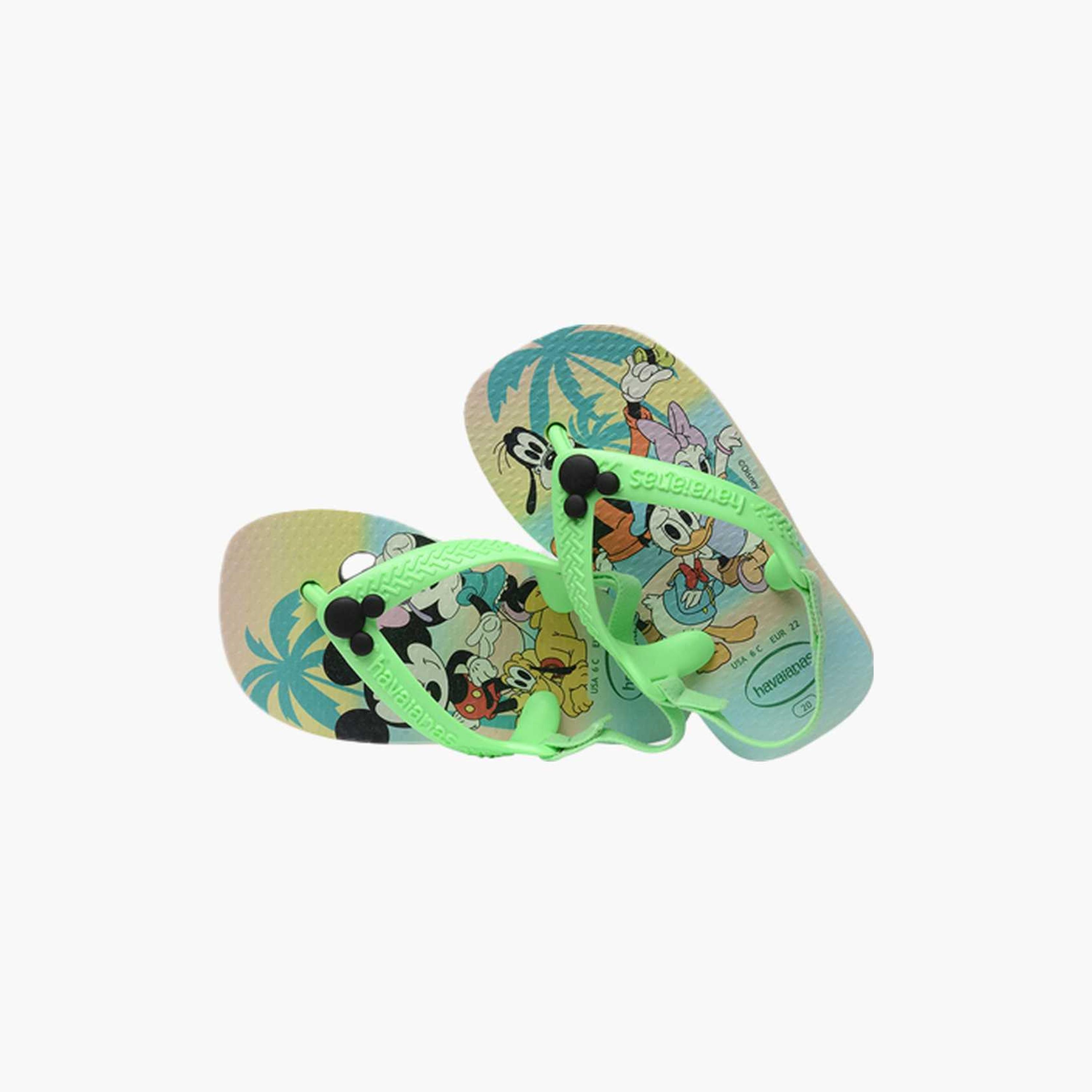 Havaianas Baby Elastic Disney Classics II Thong Sandals | 4137007.0904-baby-girls-shoes-sandals-image-2