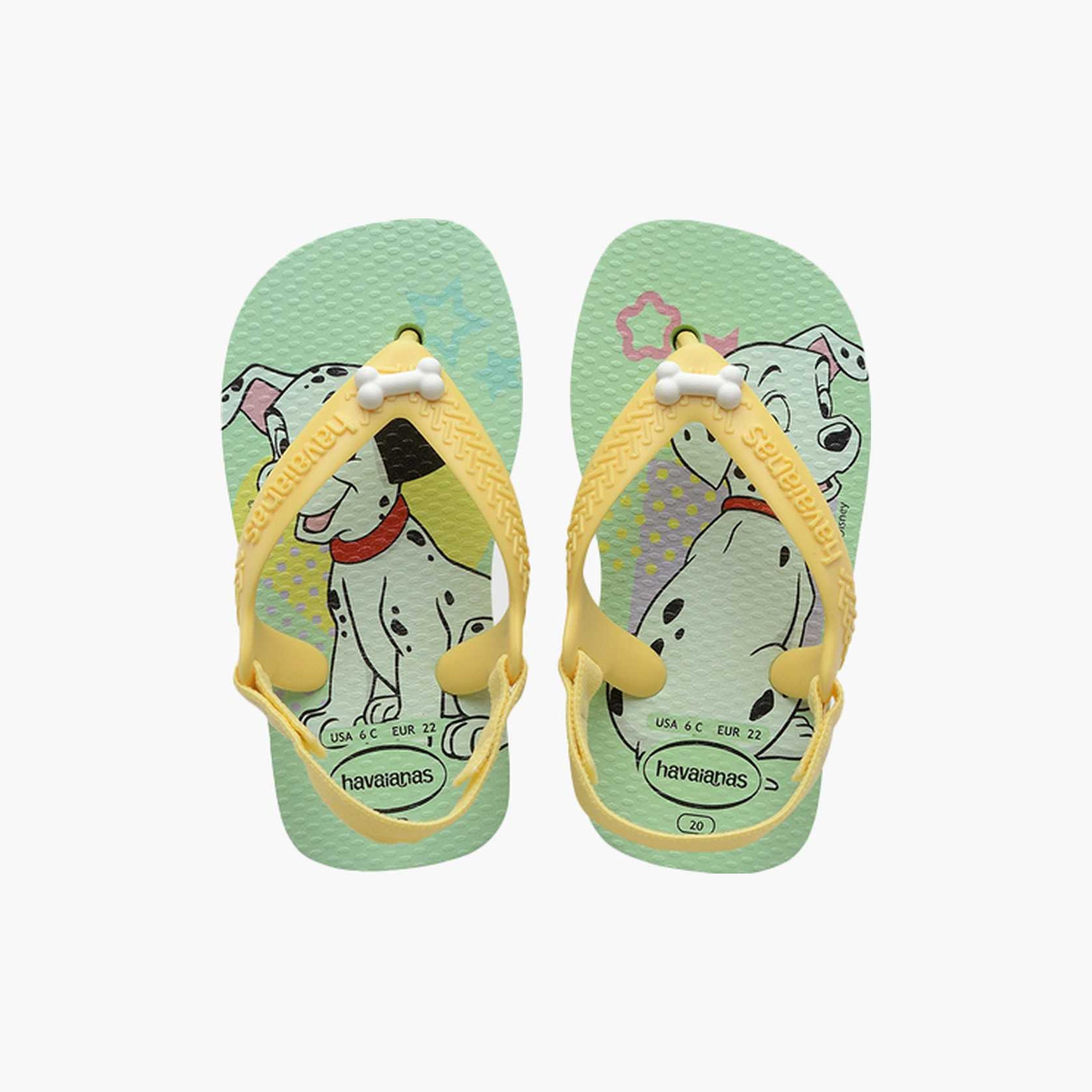 Havaianas Baby Elastic Disney Classics II Thong Sandals | 4137007.6617-baby-girls-shoes-sandals-image-1