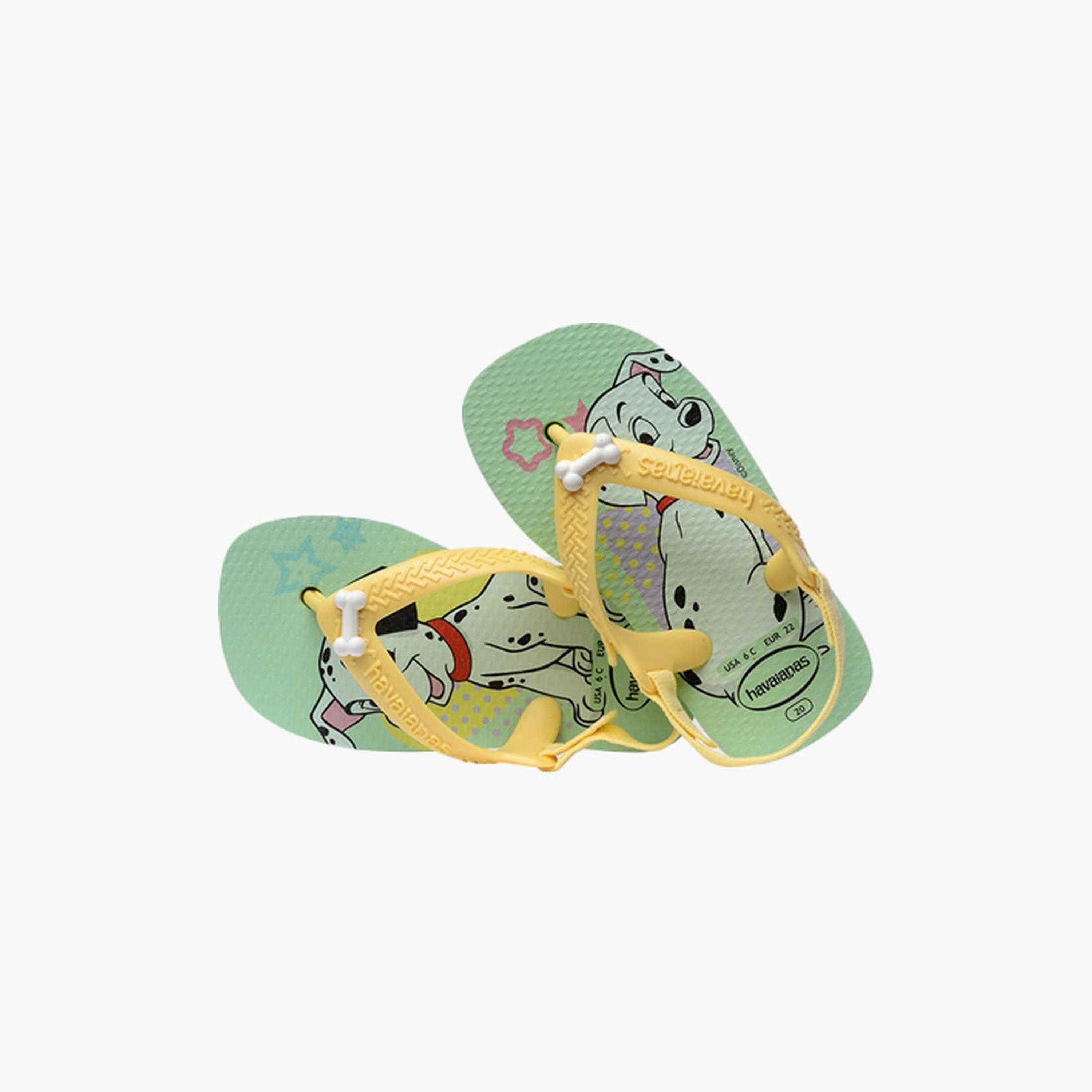 Havaianas Baby Elastic Disney Classics II Thong Sandals | 4137007.6617-baby-girls-shoes-sandals-image-2