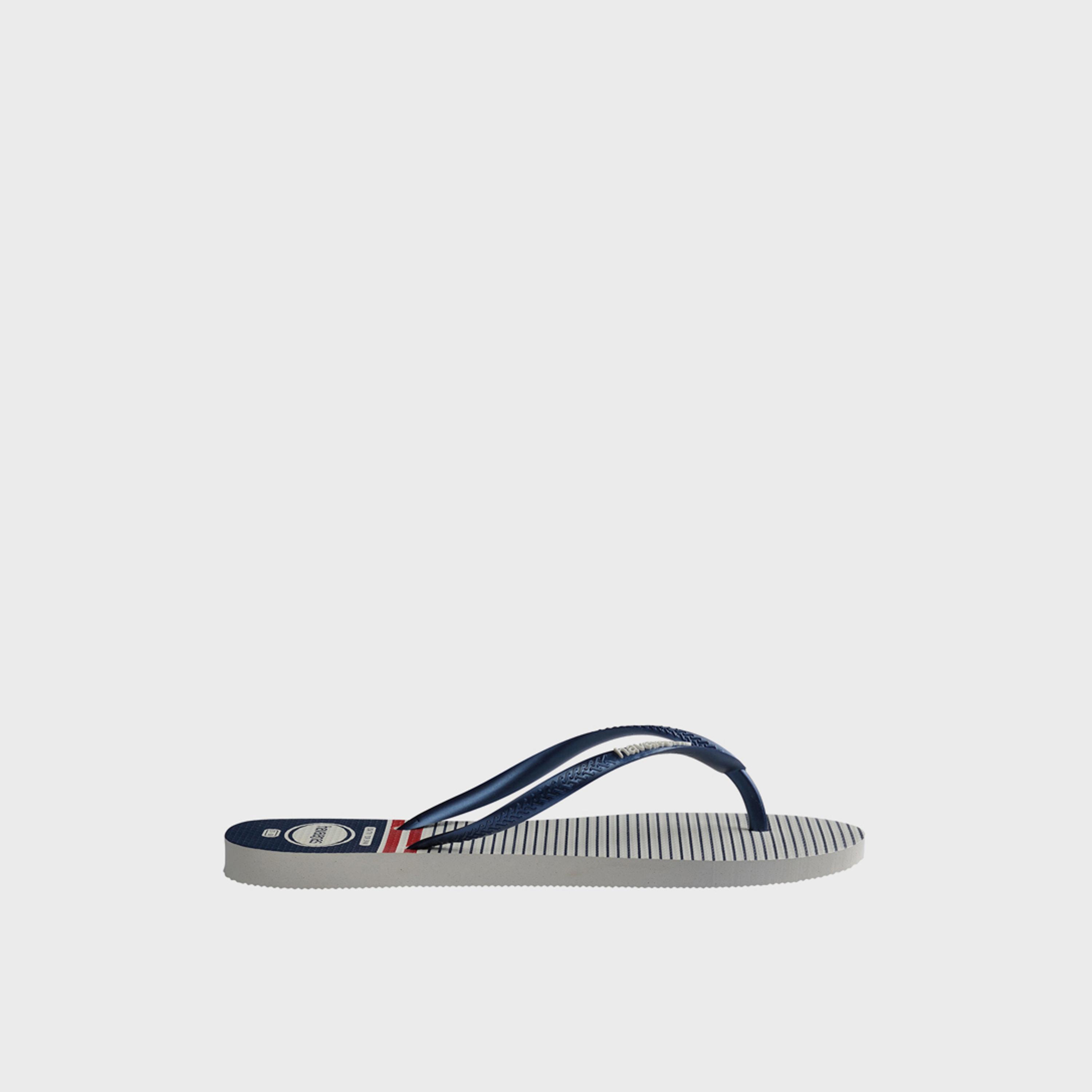 Havaianas Women's Slip-On Flat Slim Nautical Thong Slippers | 4137125-0425-women-shoes-flipflopsandslides-image-3