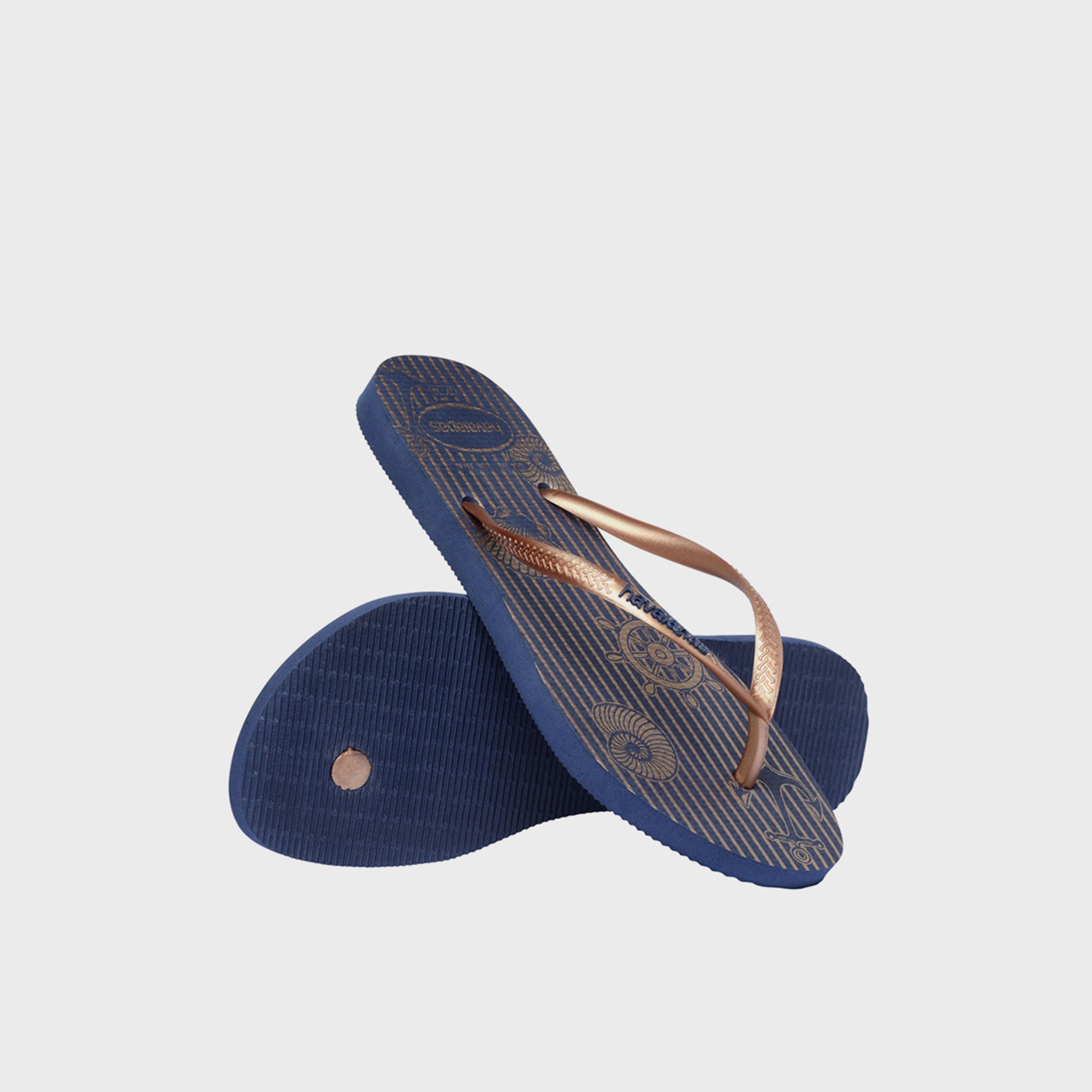 Havaianas Women's Slip-On Flat Slim Nautical Thong Slippers | 4137125-2356-women-shoes-flipflopsandslides-image-4