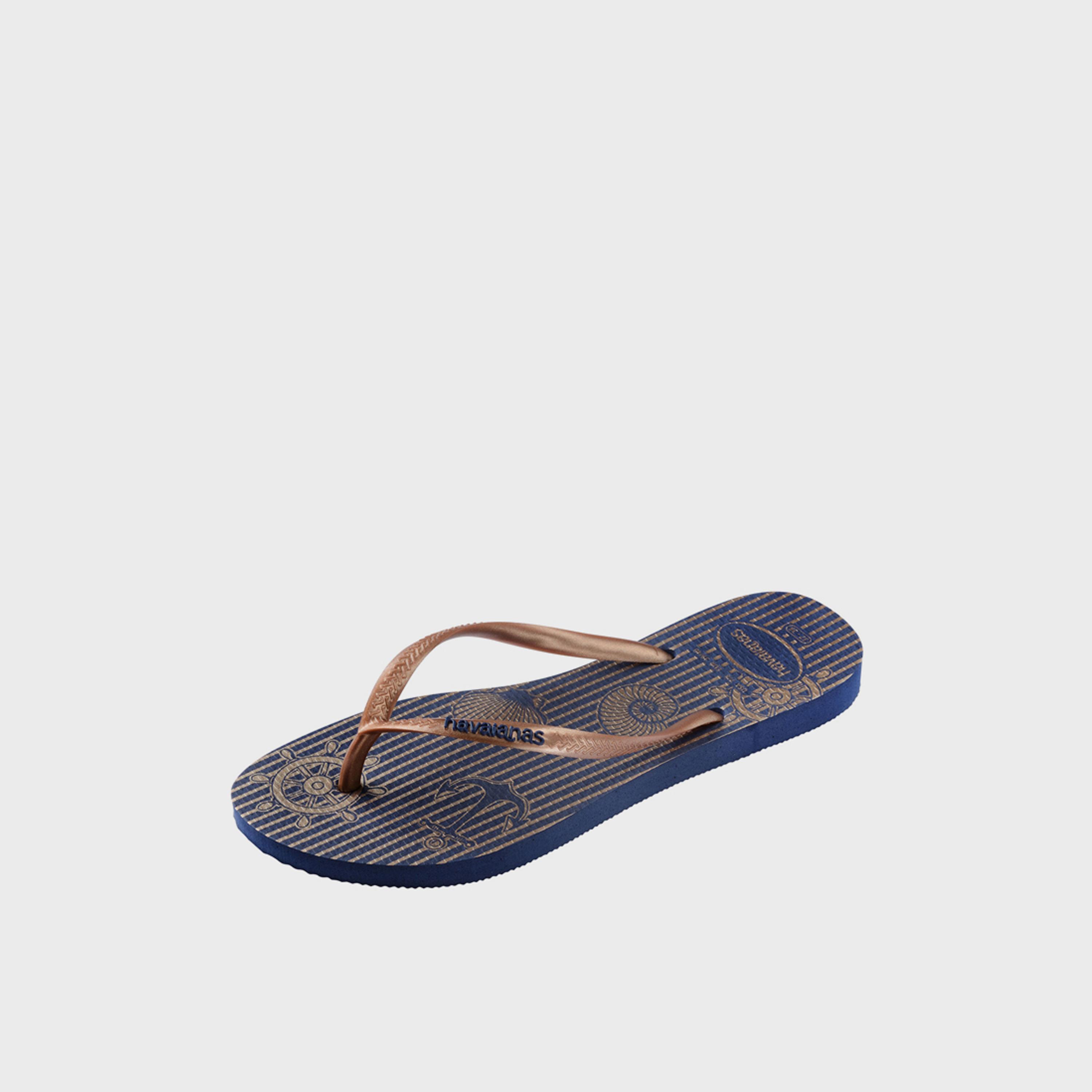 Havaianas Women's Slip-On Flat Slim Nautical Thong Slippers | 4137125-2356-women-shoes-flipflopsandslides-image-5