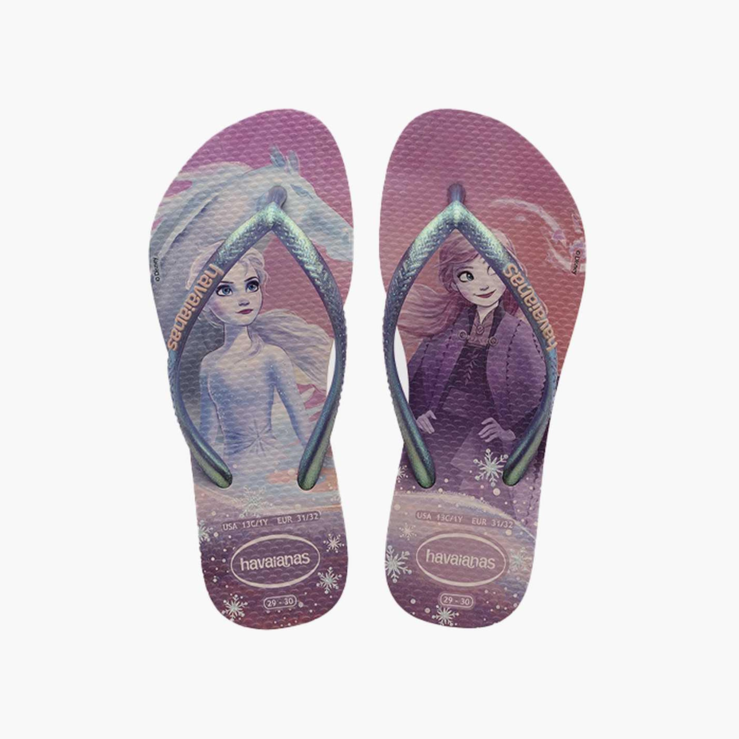 Havaianas Kids Slip-On Slim Frozen Thong Slippers | 4137266.0076-girls-shoes-flipflopsandslides-image-1