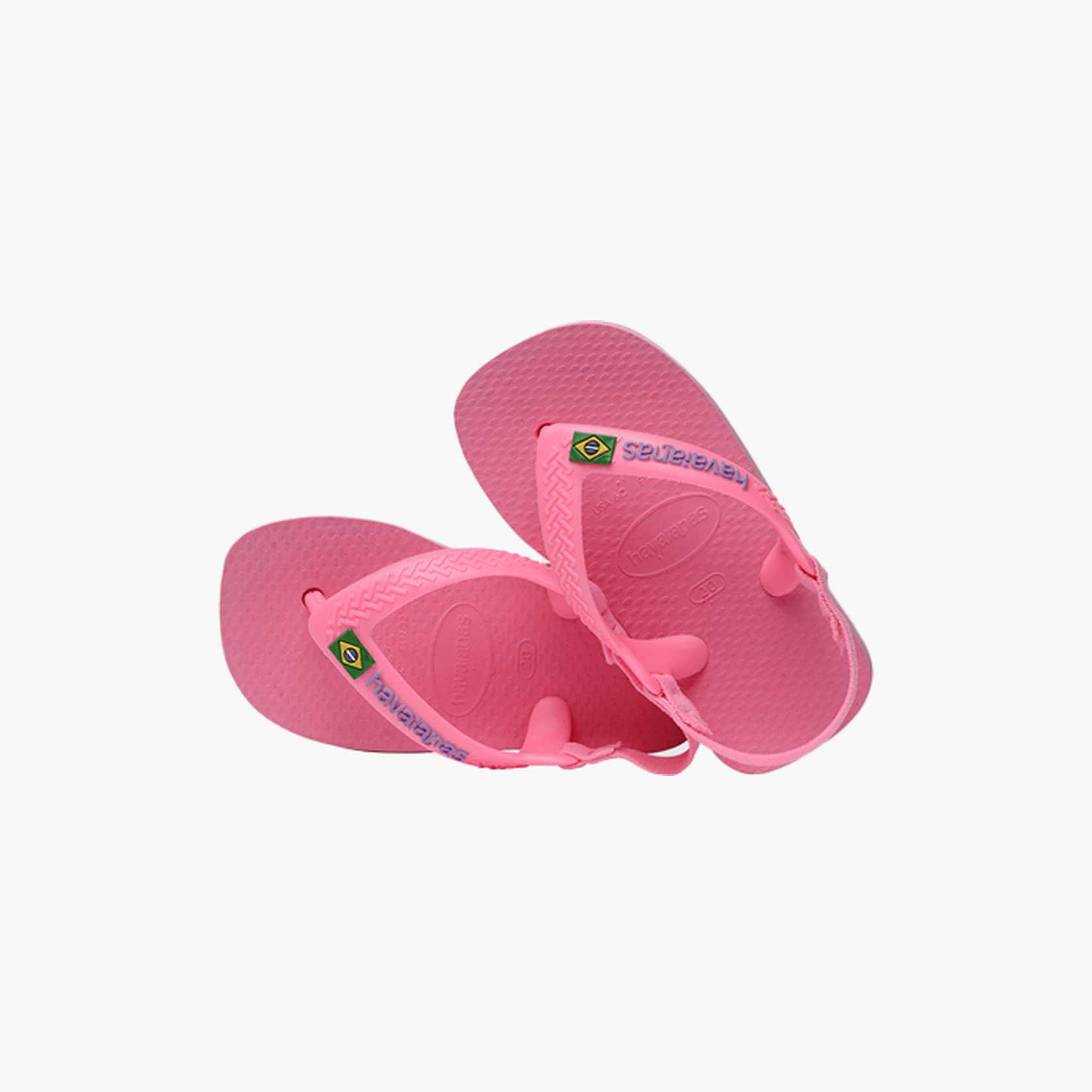 Havaianas Baby Elastic Brasil Logo II Thong Sandals | 4140577.0129-baby-girls-shoes-sandals-image-2