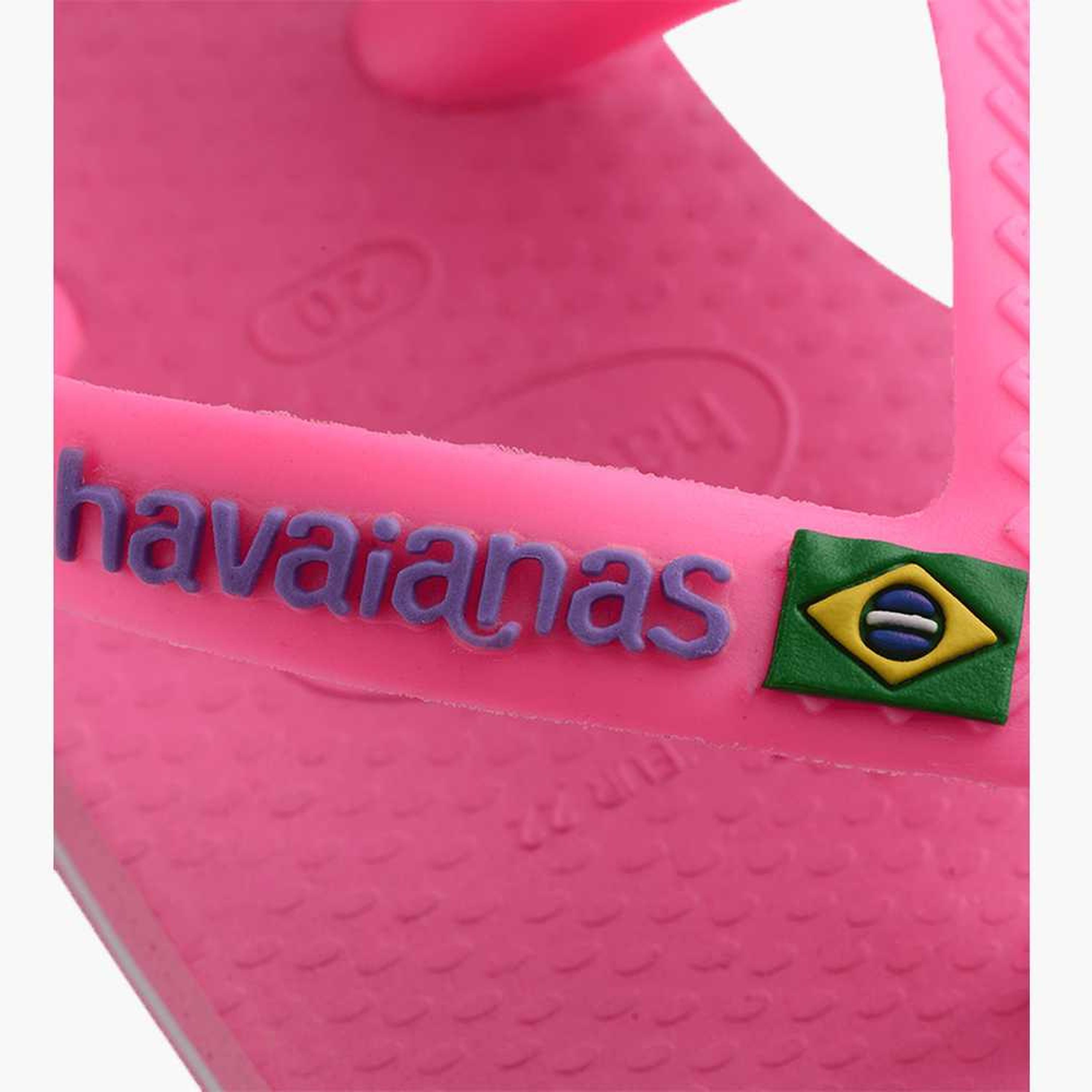 Havaianas Baby Elastic Brasil Logo II Thong Sandals | 4140577.0129-baby-girls-shoes-sandals-image-5