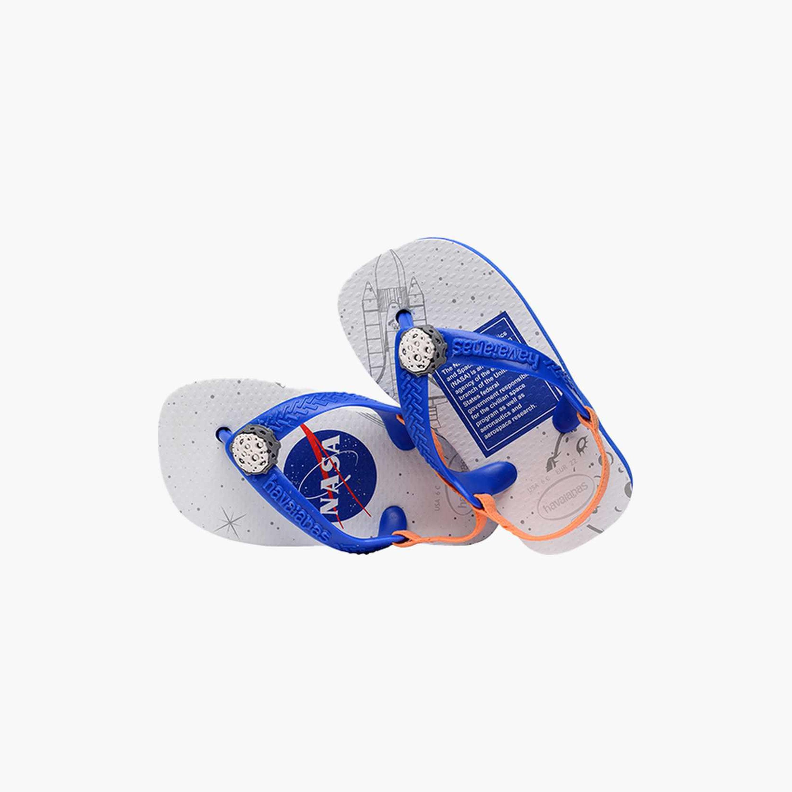 Havaianas Baby Elastic Brasil Logo II Thong Sandals | 4140577.2711-baby-girls-shoes-sandals-image-1