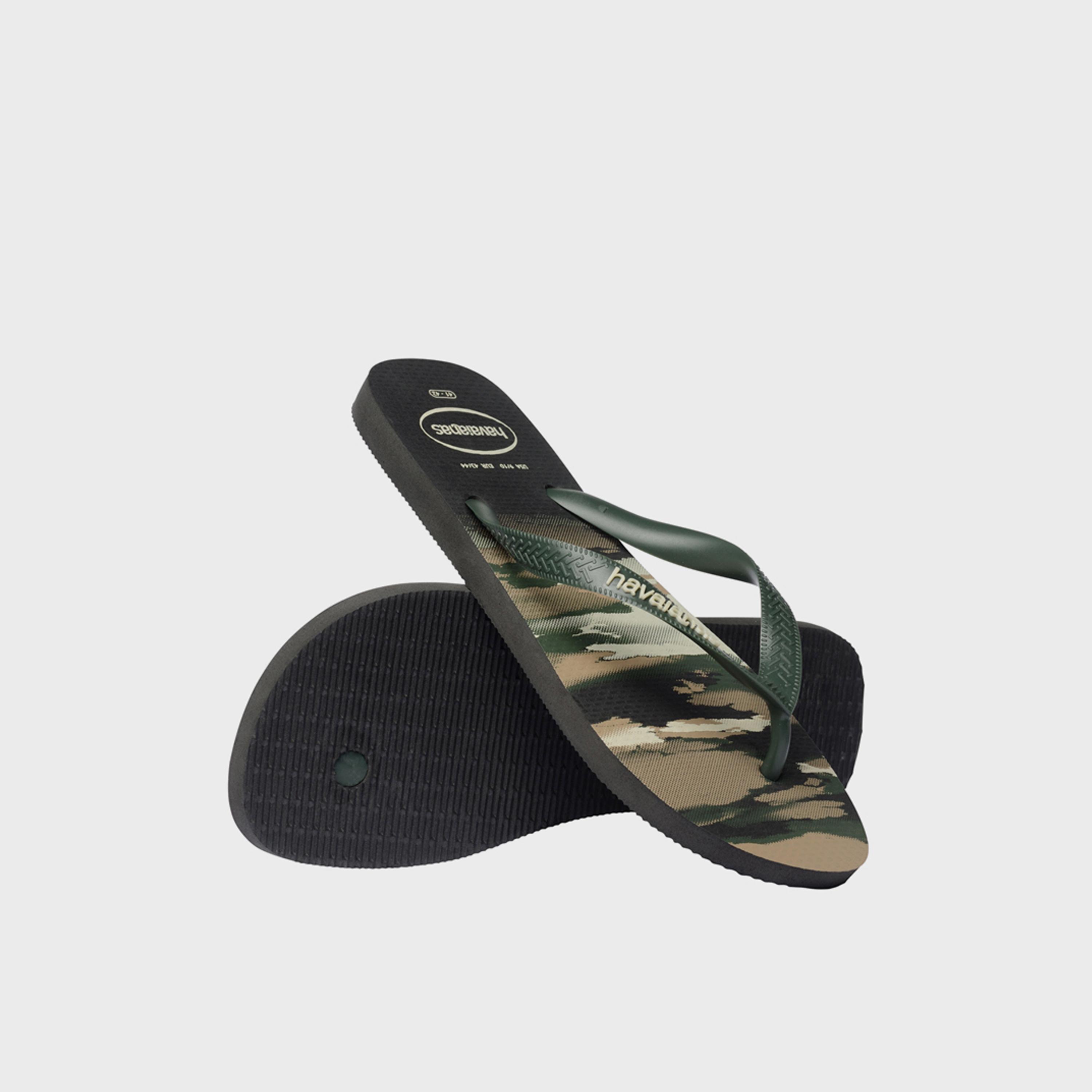 Havaianas Men's Slip-On Top Camu Thong Slippers | 4141398-9052-men-shoes-flipflopsandslides-image-4