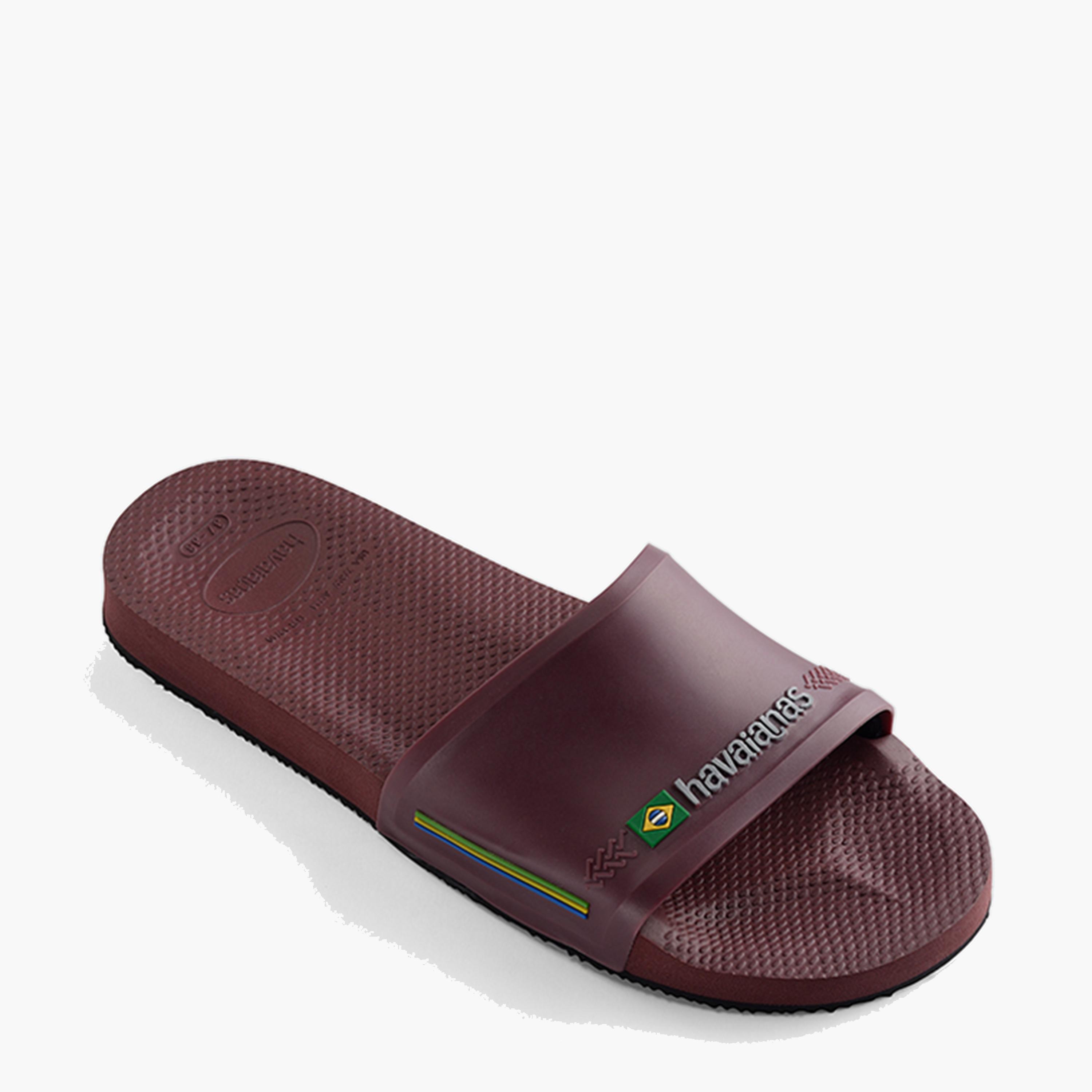 Havaianas Slip-On Brasil Logo Slides | 4142616.4924-women-shoes-flipflopsandslides-image-3
