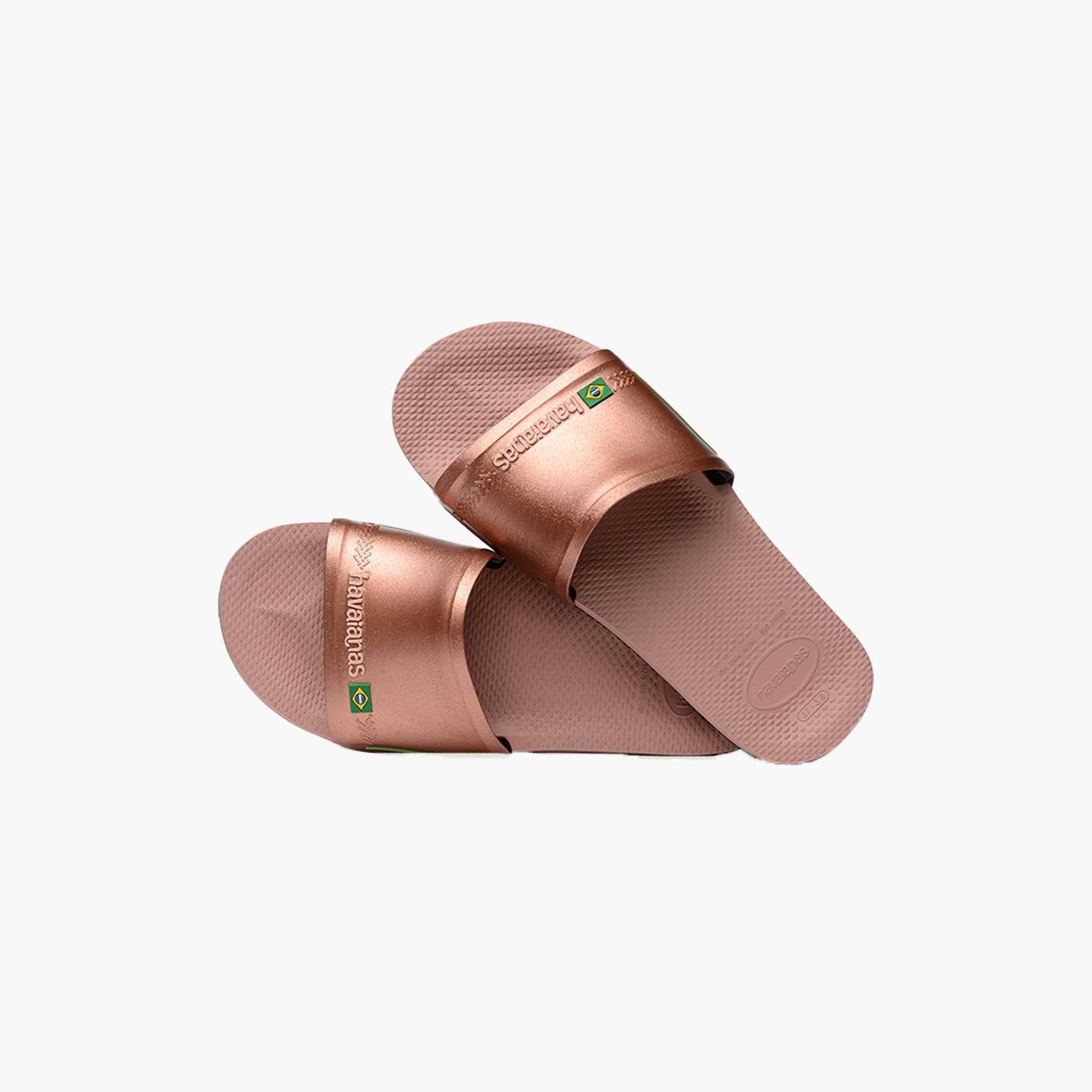 Havaianas Slip On Slide Brasil Slides | 4142616-6459-women-shoes-flipflopsandslides-image-2