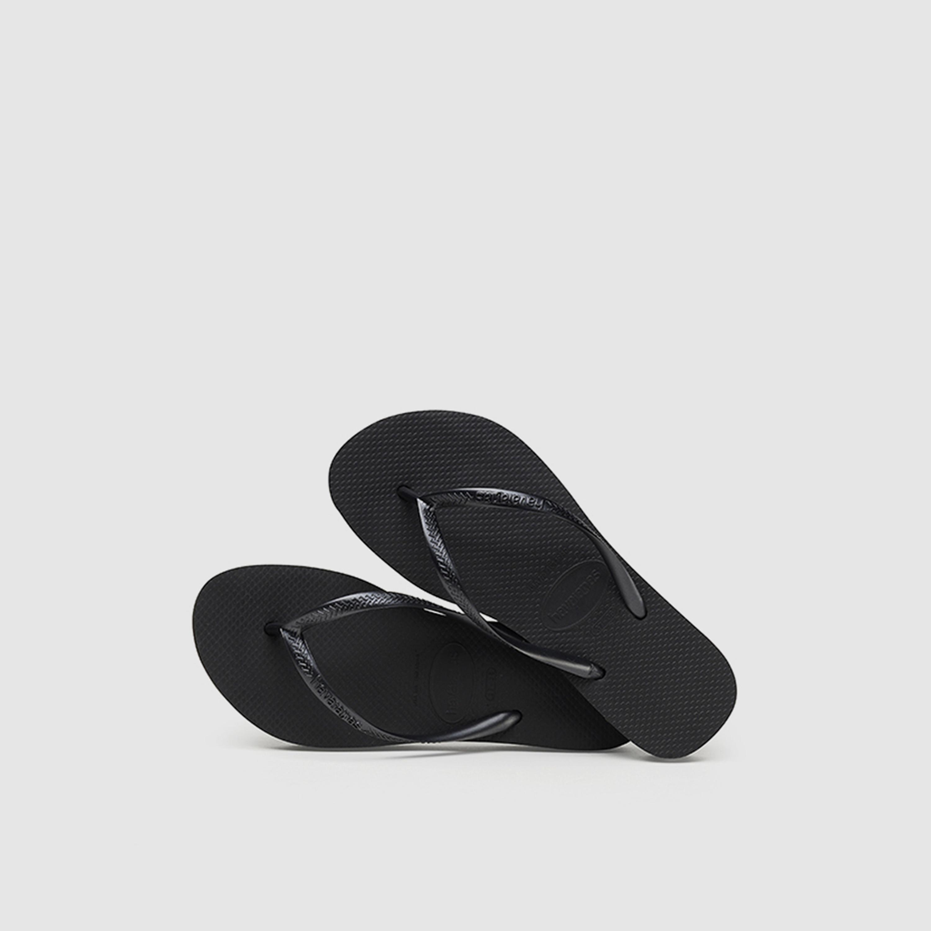 هافاياناس - شبشب نسائي مسطح سهل الارتداء | 4144537-0090-women-shoes-flipflopsandslides-image-4