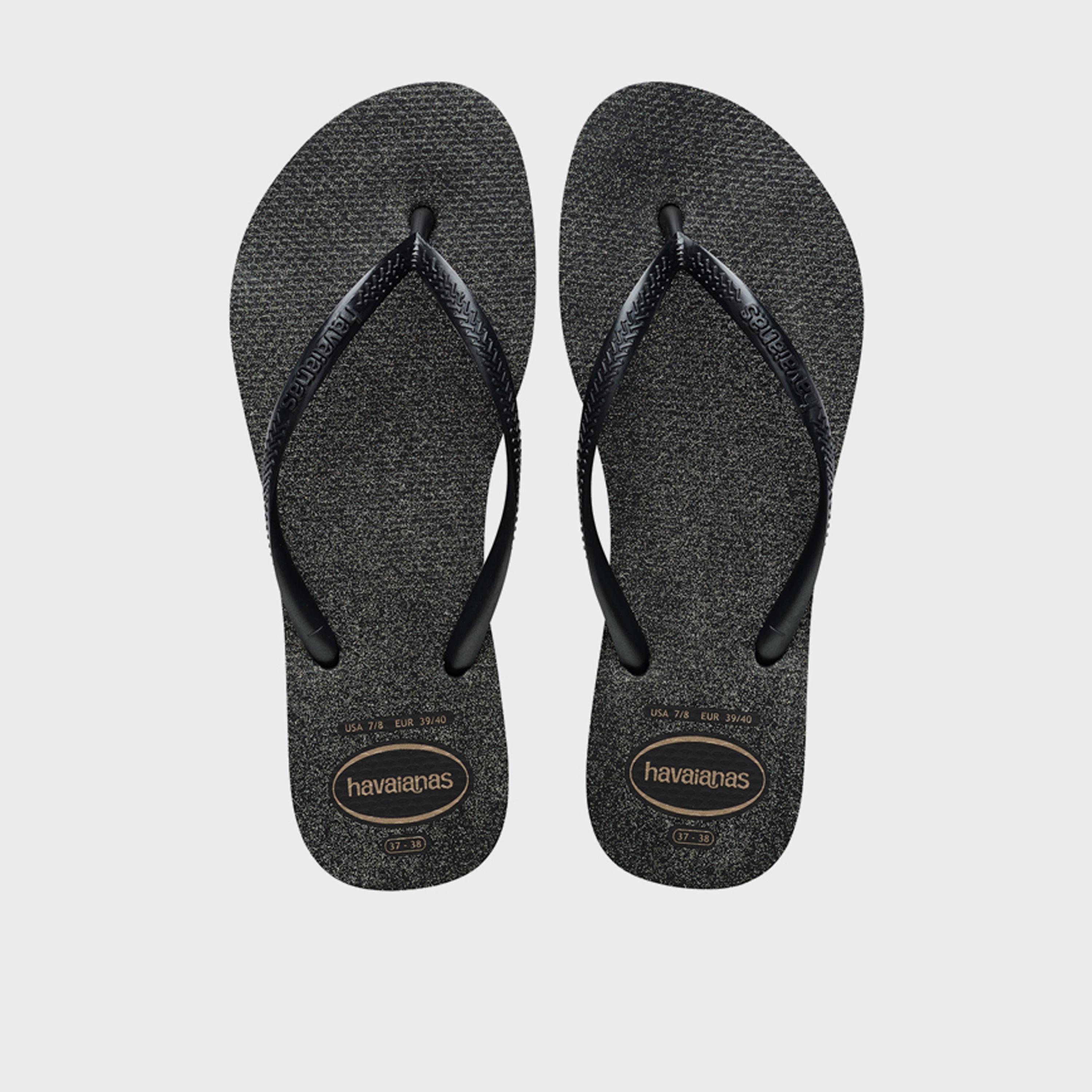 Havaianas Women's Slip-On Flat Slim Gloss Thong Slippers | 4145617-3548-women-shoes-flipflopsandslides-image-1