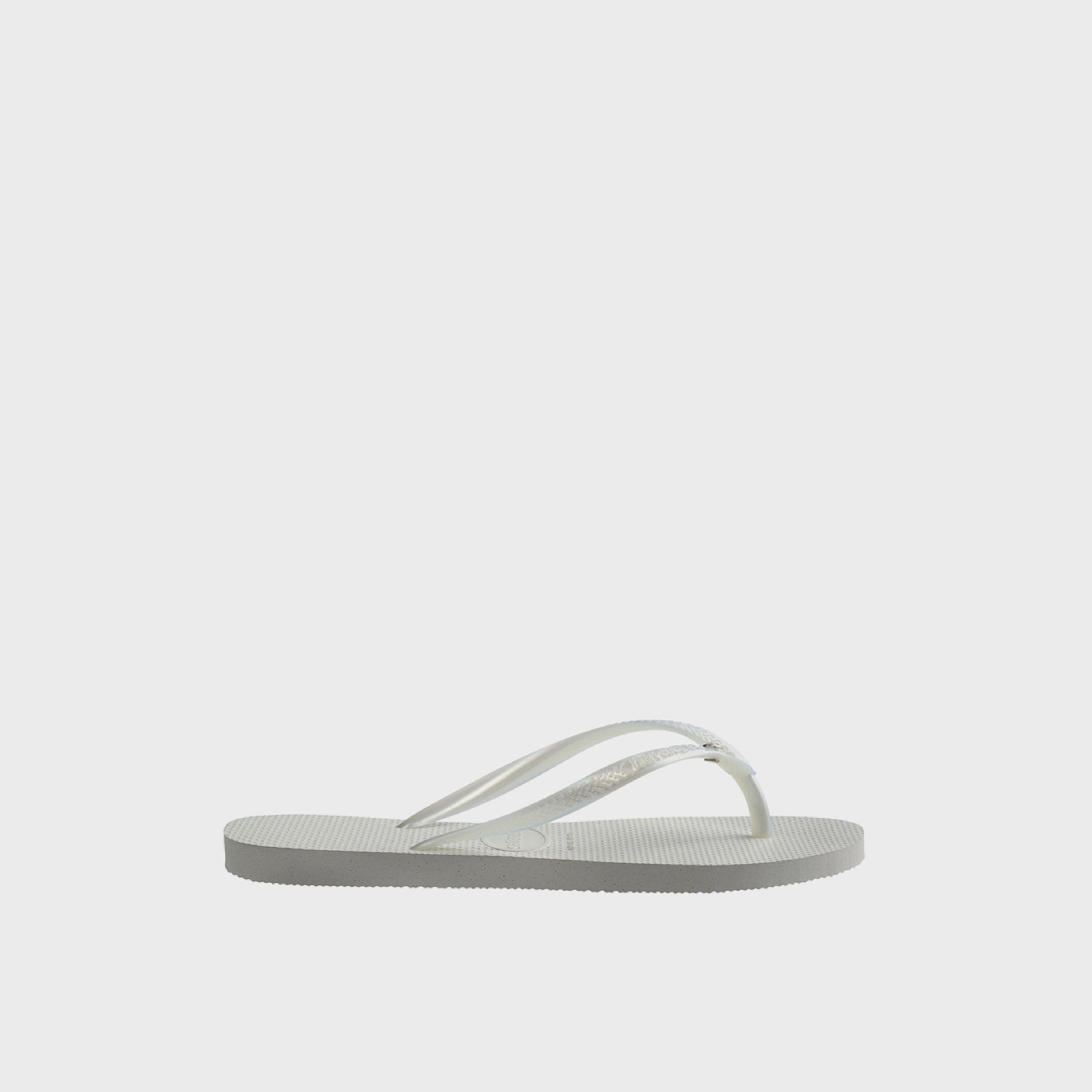 Havaianas Women's Slip-On Flat Slim Crystal Sw II Thong Slippers | 4145651-0001-women-shoes-flipflopsandslides-image-3
