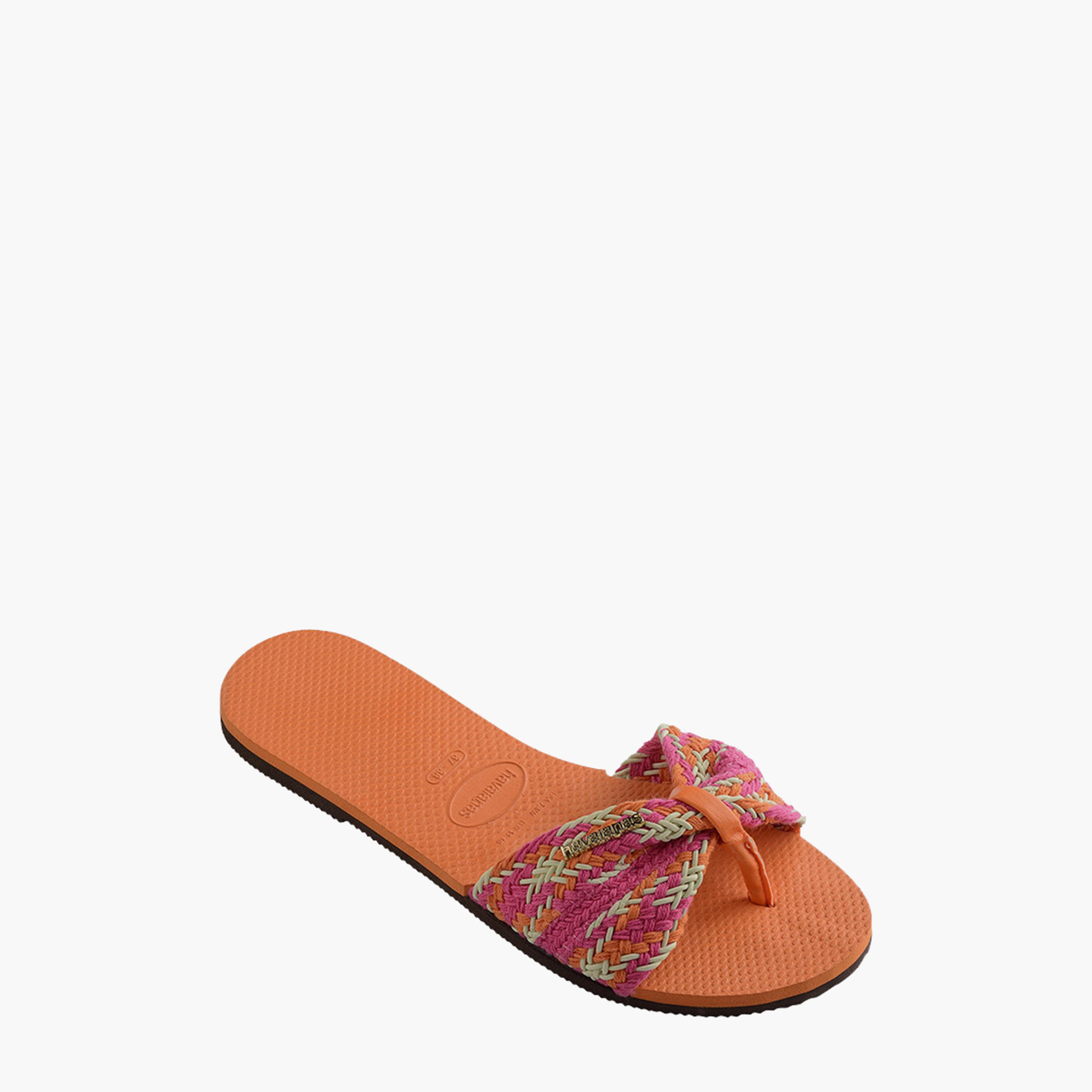 Havaianas Women's Slip-On You Saint Tropez Mesh Slide Sandals | 4145827.4755-women-shoes-sandals-flats-image-2