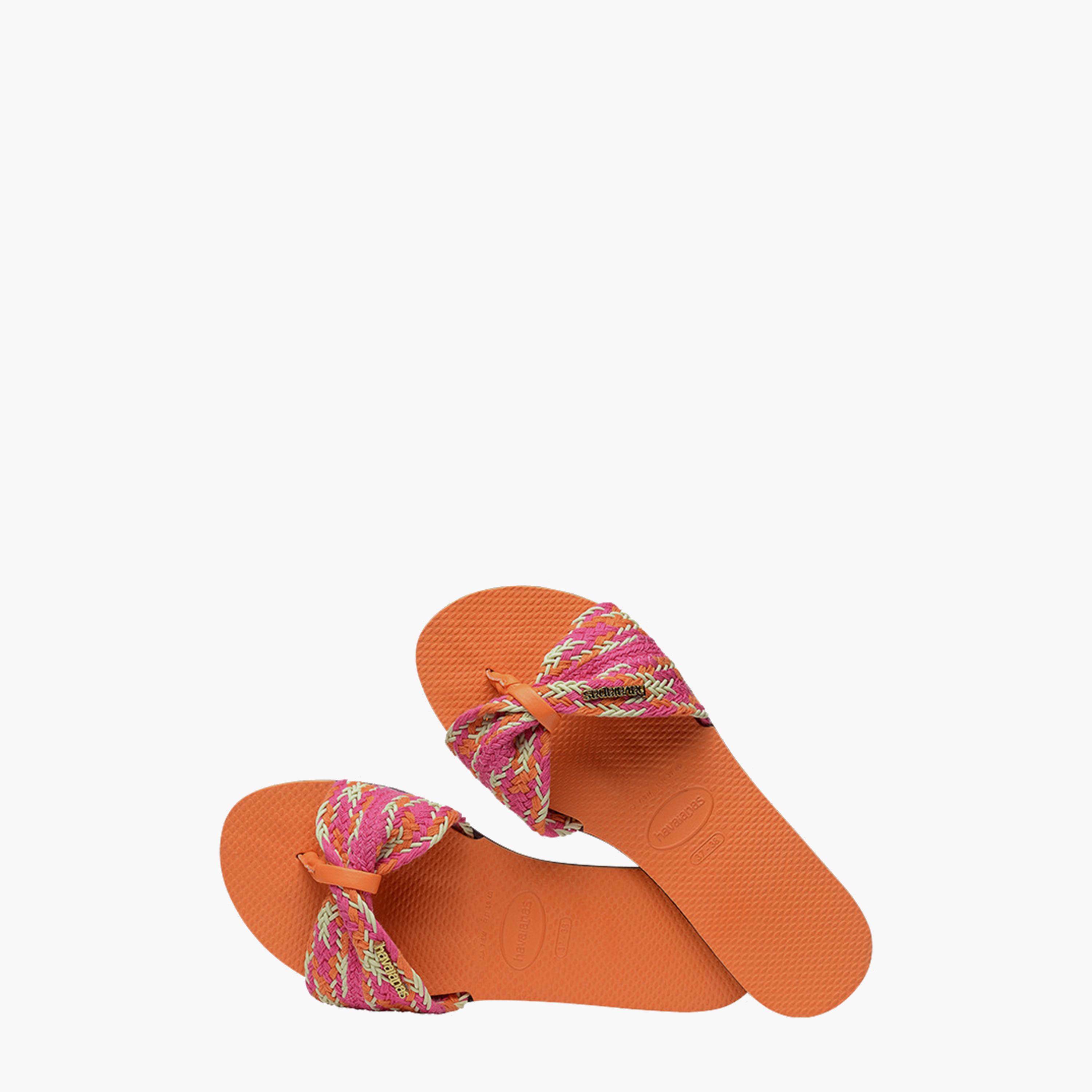 Havaianas Women's Slip-On You Saint Tropez Mesh Slide Sandals | 4145827.4755-women-shoes-sandals-flats-image-4