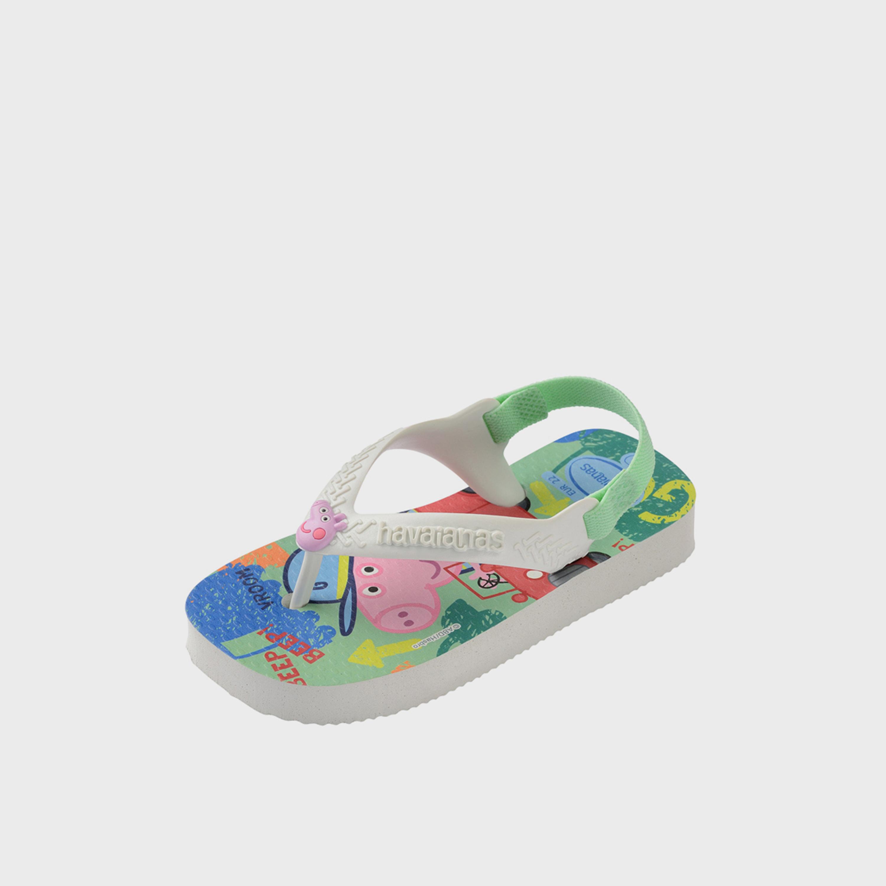 Havaianas Baby Slip-On Baby Peppa Pig Thong Slippers | 4145980-0198-baby-girls-shoes-sandals-image-2