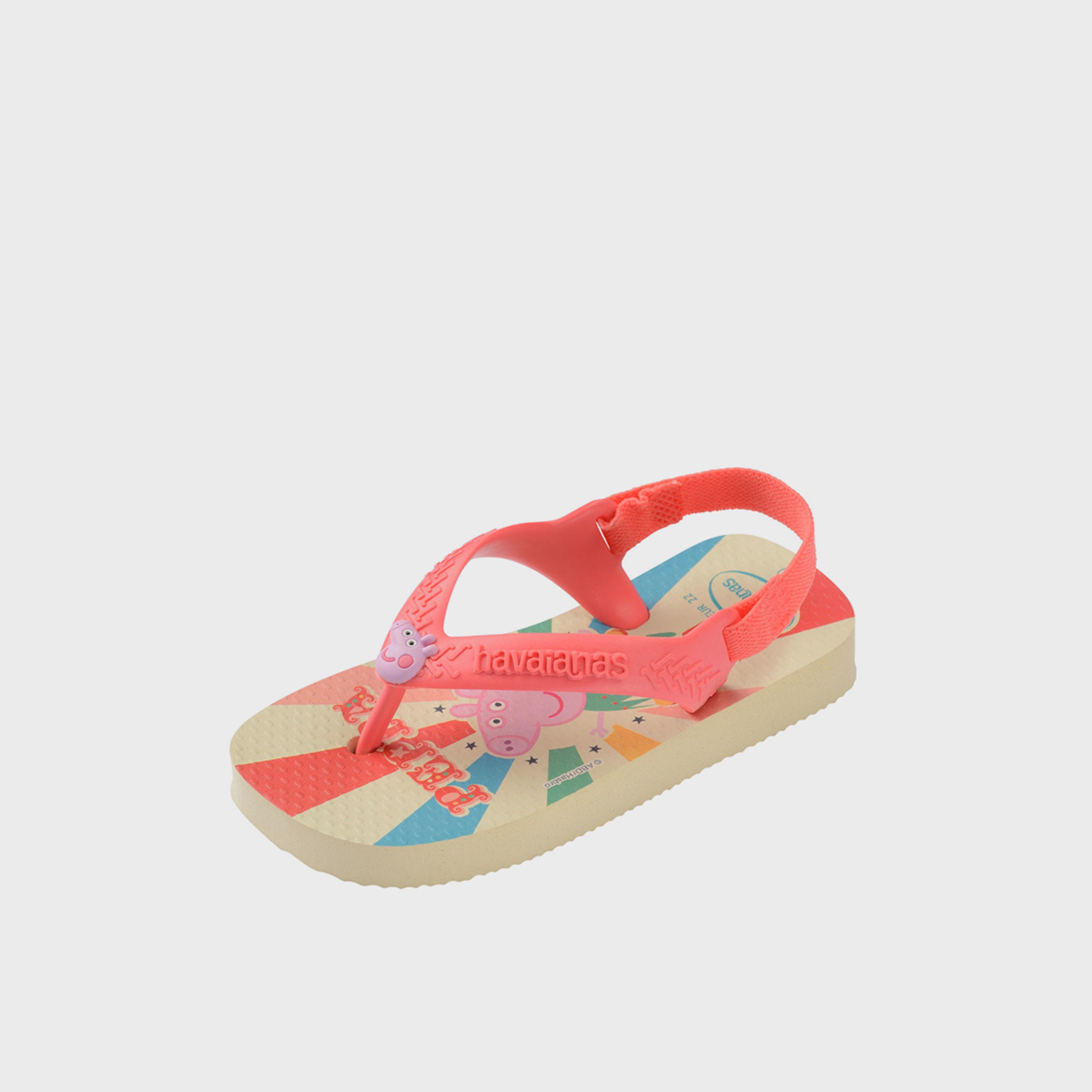 Havaianas Baby Slip-On Baby Peppa Pig Thong Slippers | 4145980-2930-baby-girls-shoes-sandals-image-2