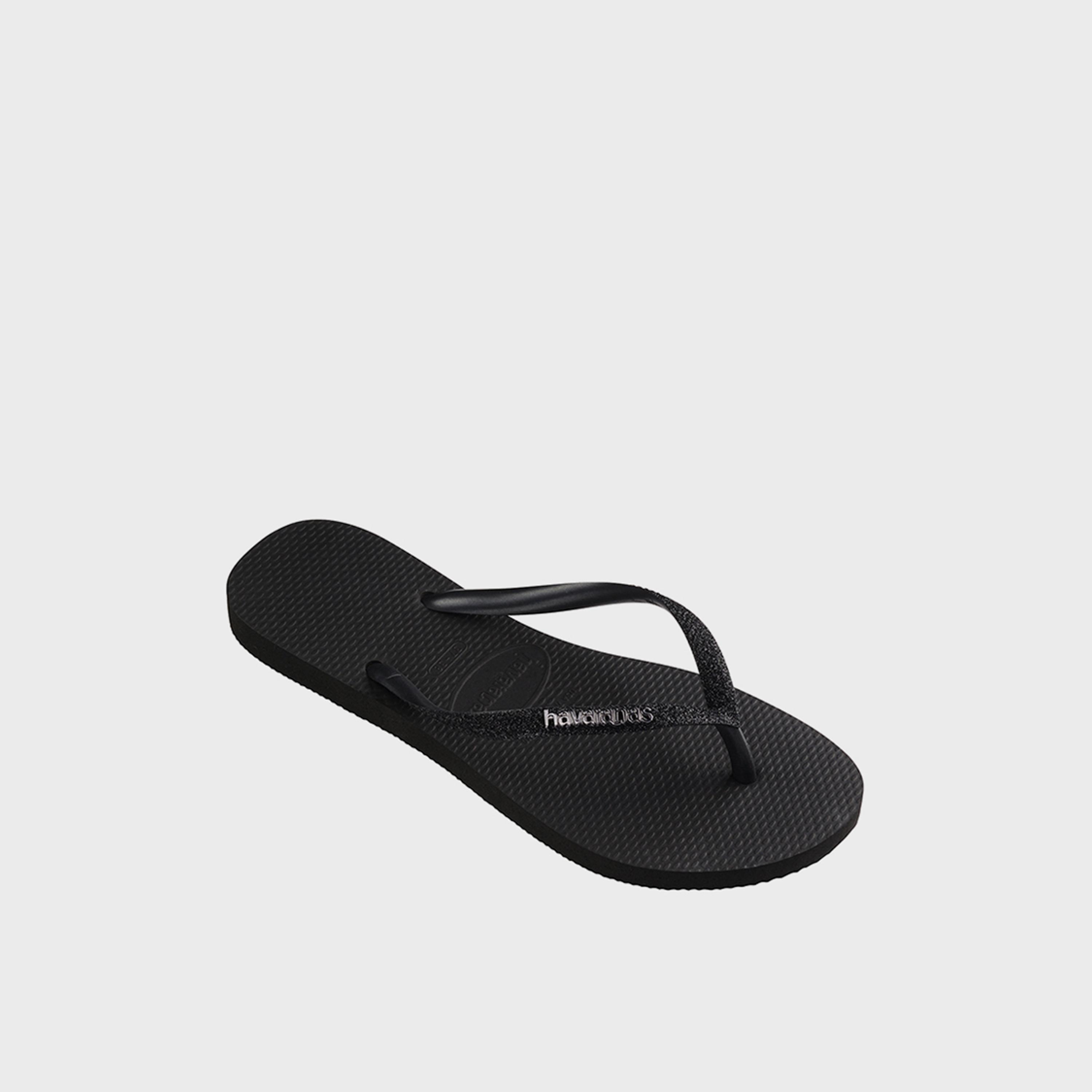 Havaianas Women's Slip-On Flat Slim Glitter II Thong Slippers | 4146975-1069-women-shoes-flipflopsandslides-image-2